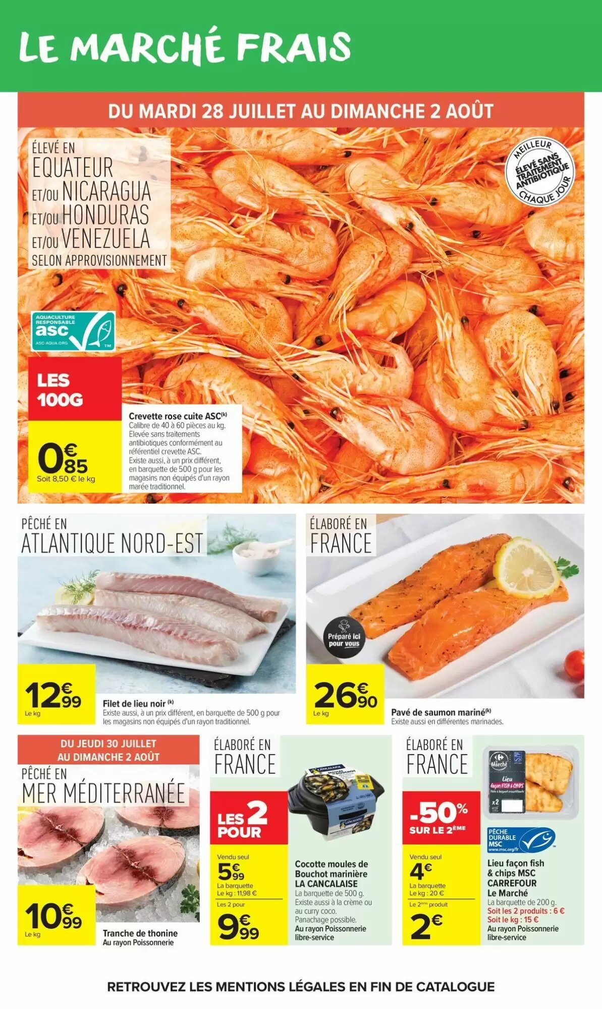 Prospectus promotionnel Carrefour Market valable à partir du 28/07/2026 - Page 24.