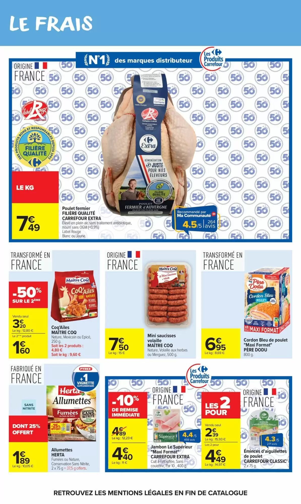 Prospectus promotionnel Carrefour Market valable à partir du 28/07/2026 - Page 32.
