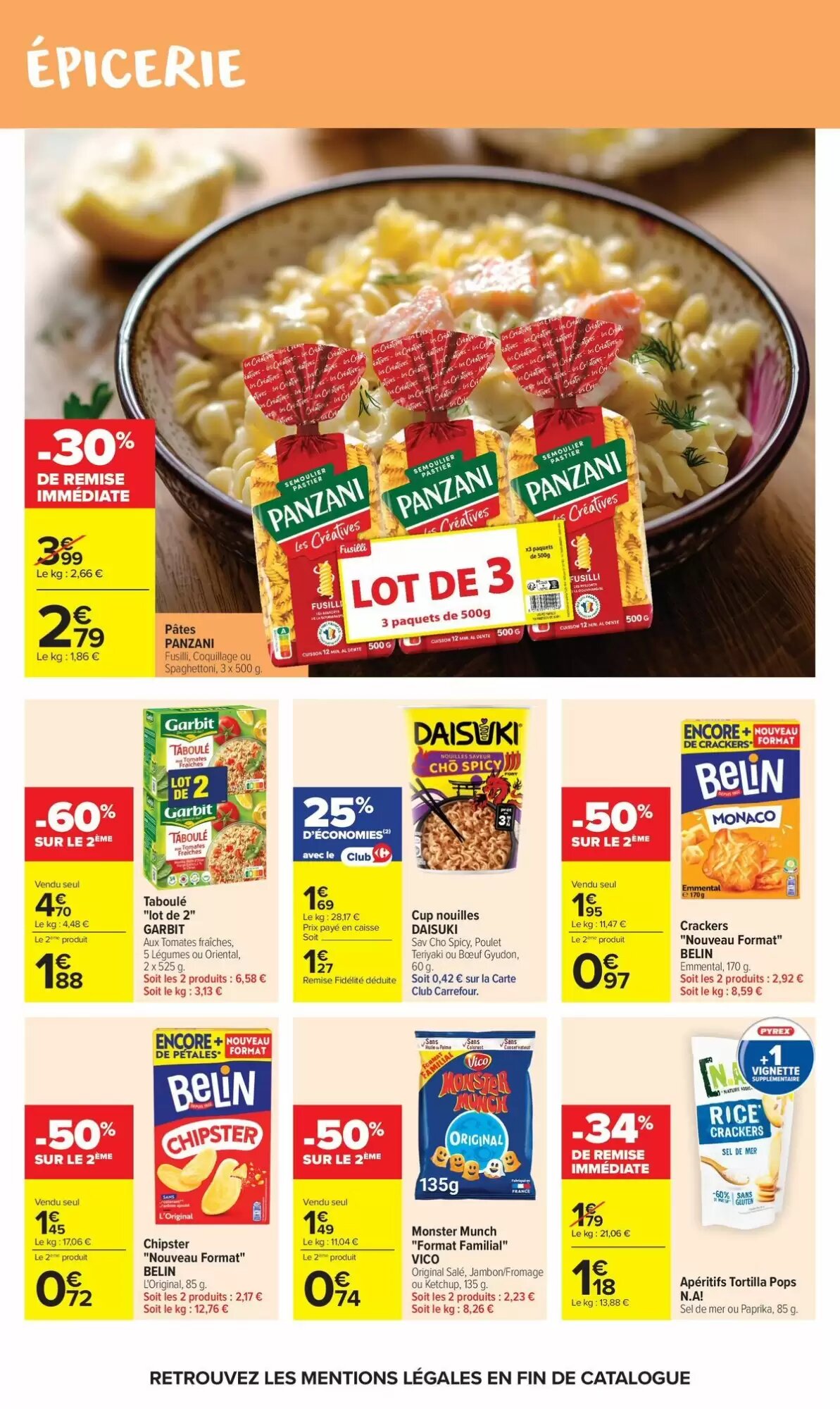 Prospectus promotionnel Carrefour Market valable à partir du 28/07/2026 - Page 34.