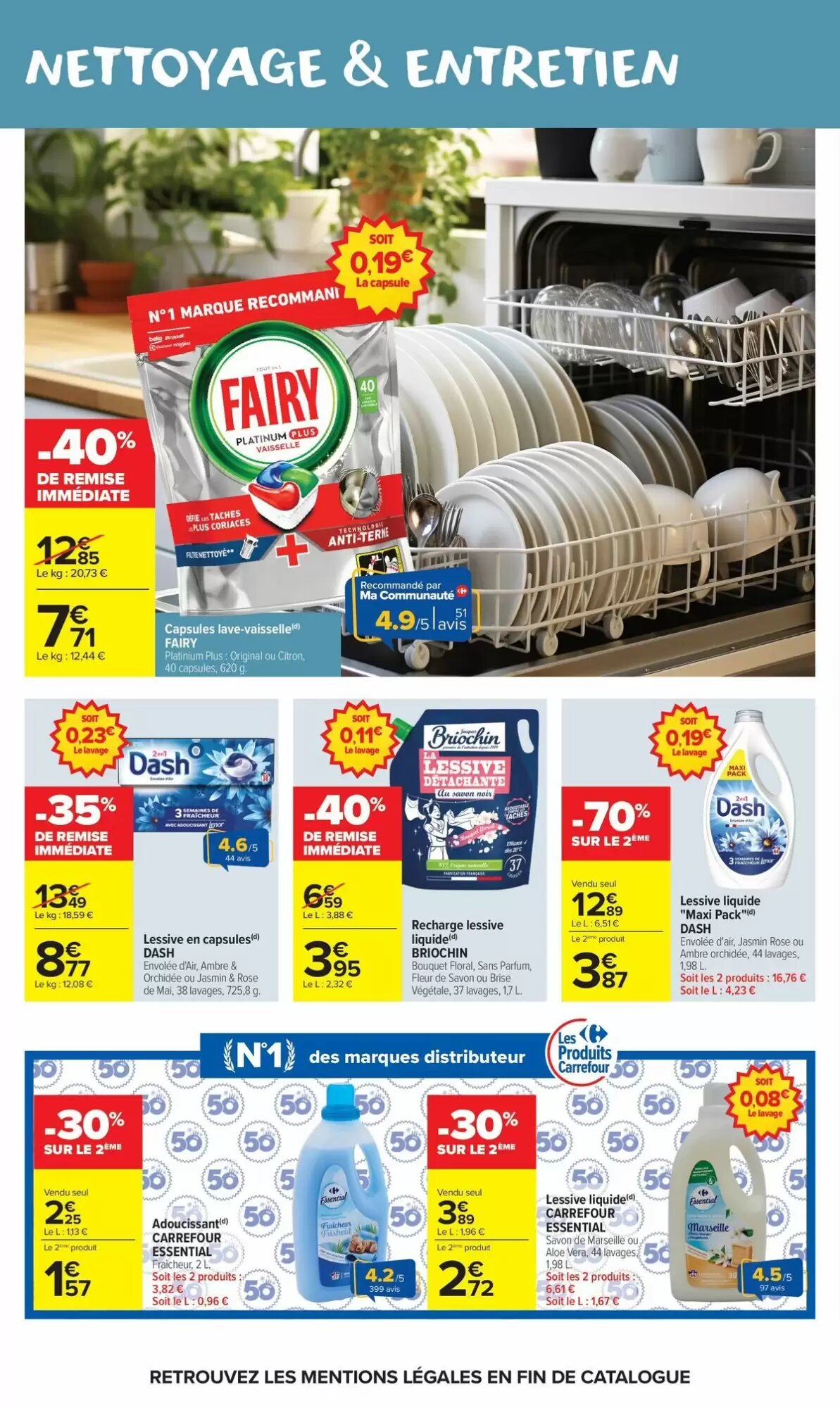 Prospectus promotionnel Carrefour Market valable à partir du 28/07/2026 - Page 44.