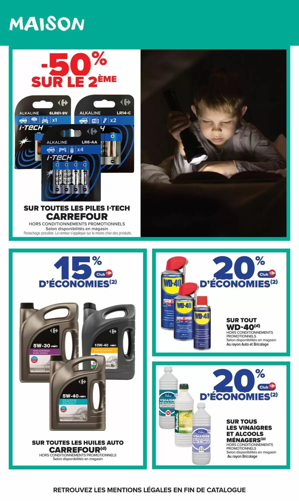 Prospectus promotionnel Carrefour Market valable à partir du 28/07/2026 - Page 46.