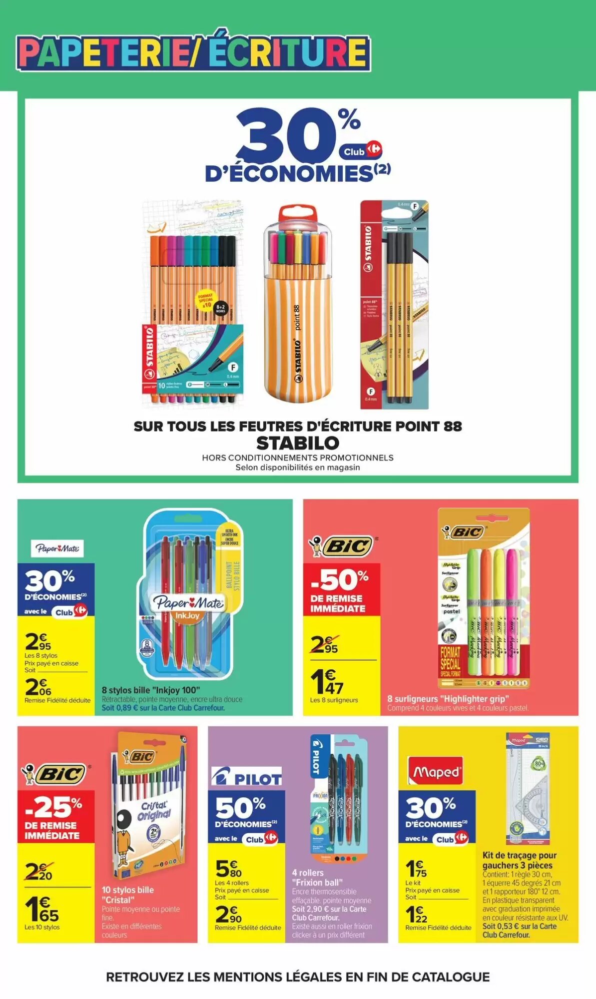Prospectus promotionnel Carrefour Market valable à partir du 28/07/2026 - Page 52.