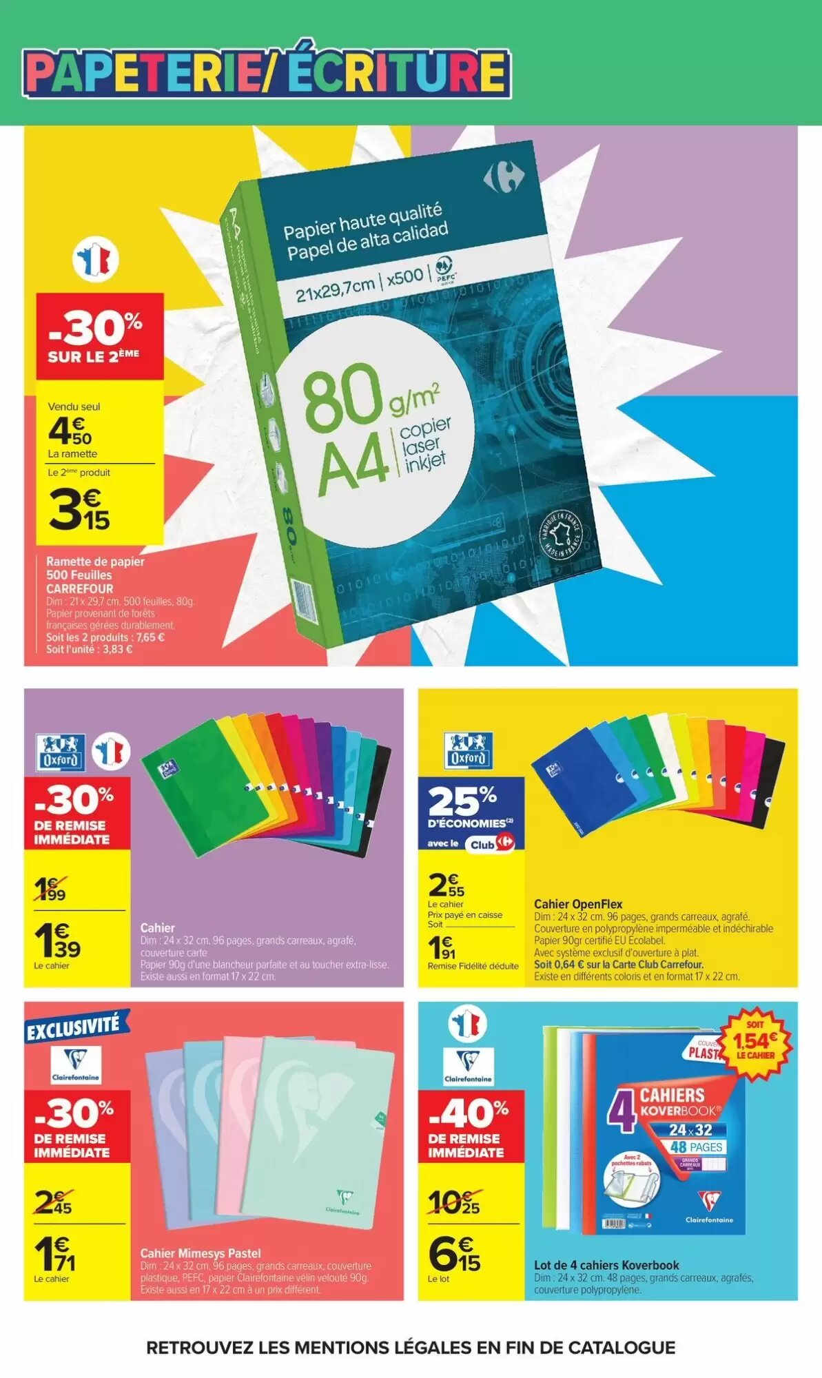 Prospectus promotionnel Carrefour Market valable à partir du 28/07/2026 - Page 54.