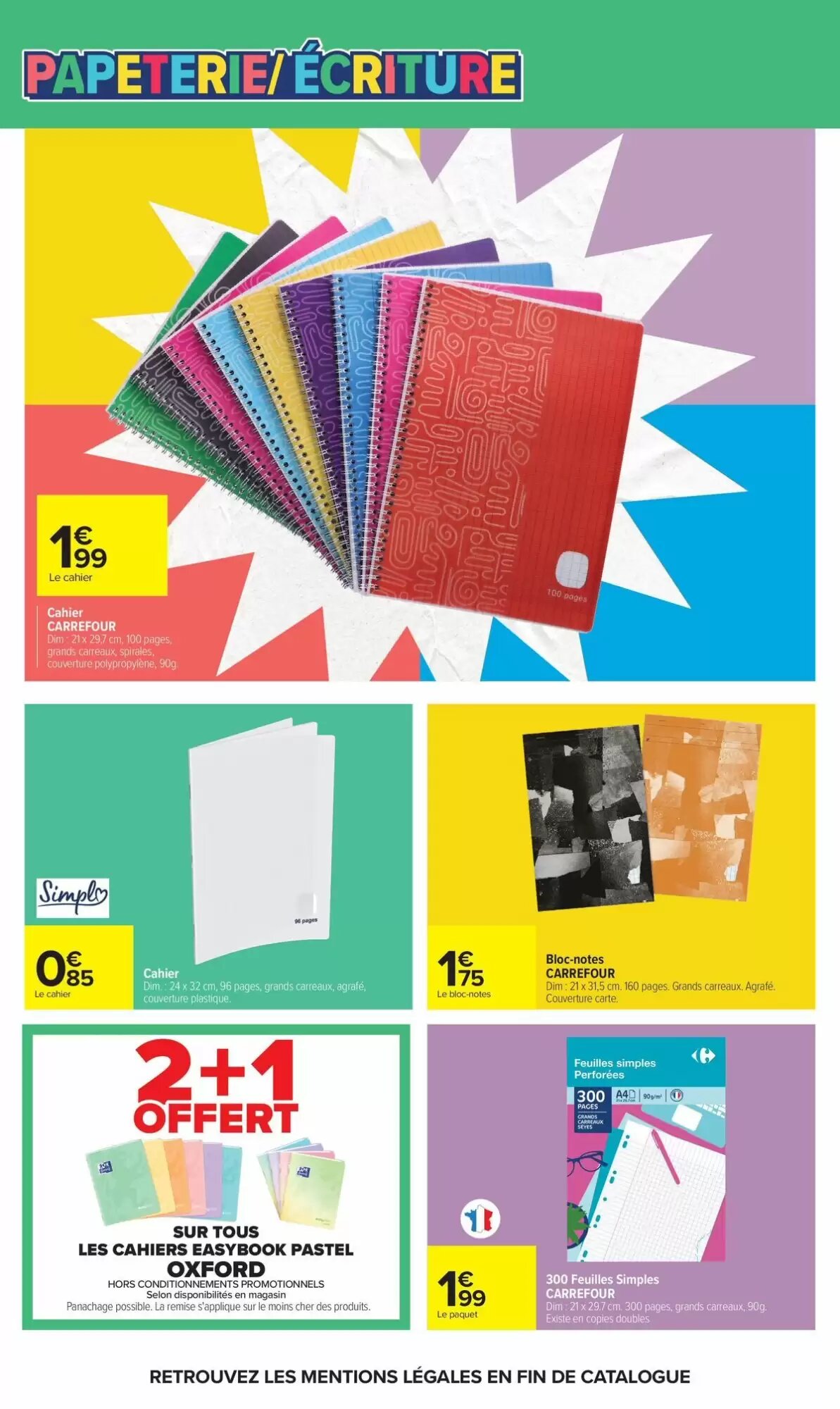 Prospectus promotionnel Carrefour Market valable à partir du 28/07/2026 - Page 55.