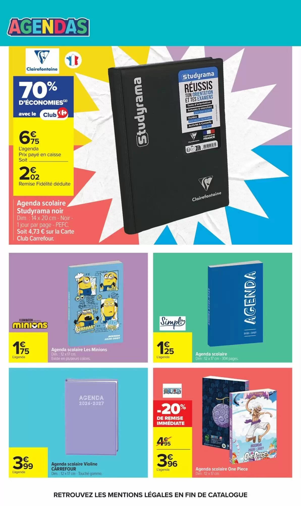 Prospectus promotionnel Carrefour Market valable à partir du 28/07/2026 - Page 58.