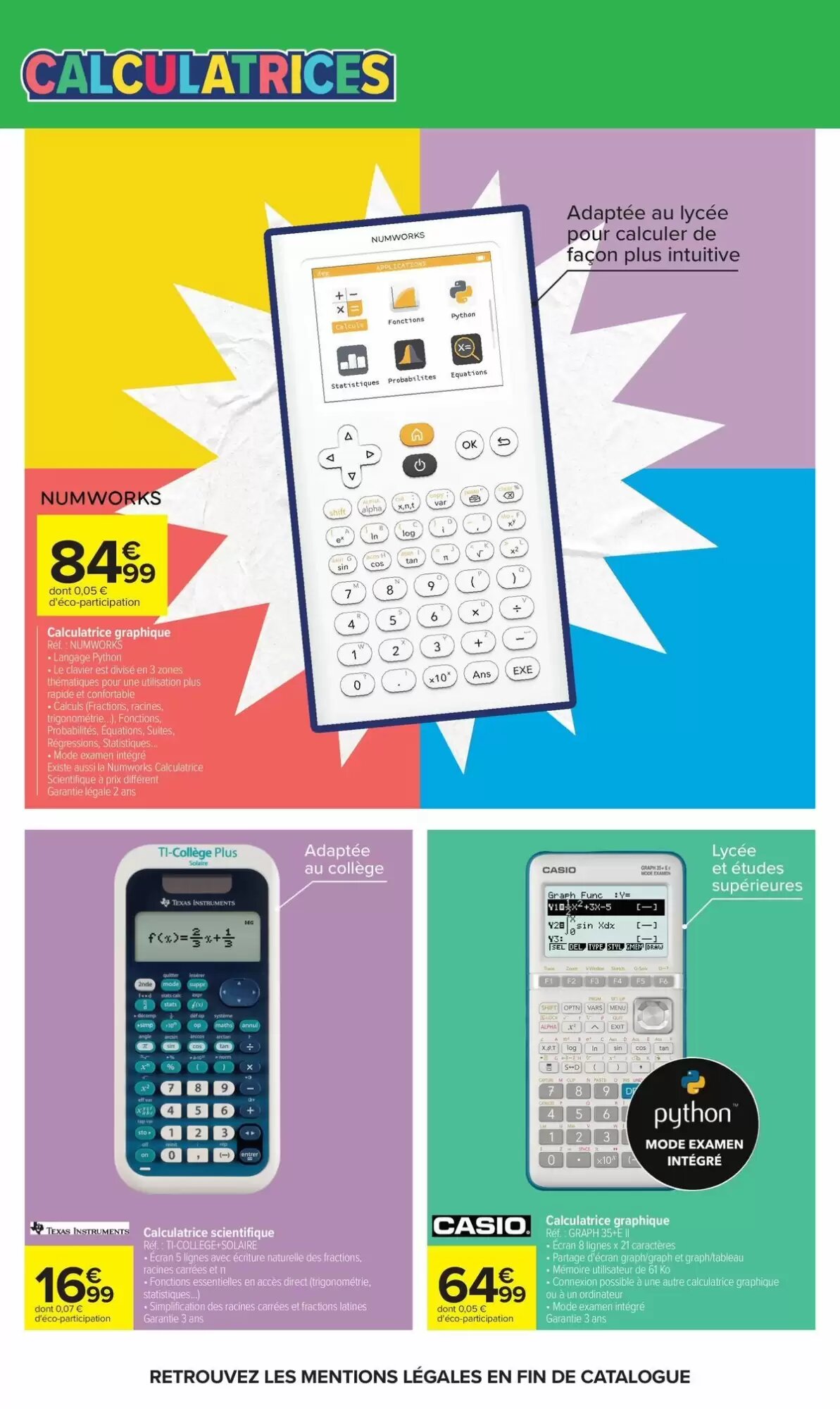 Prospectus promotionnel Carrefour Market valable à partir du 28/07/2026 - Page 61.