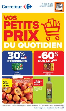 Prospectus promotionnel Carrefour valable à partir du 28/07/2026