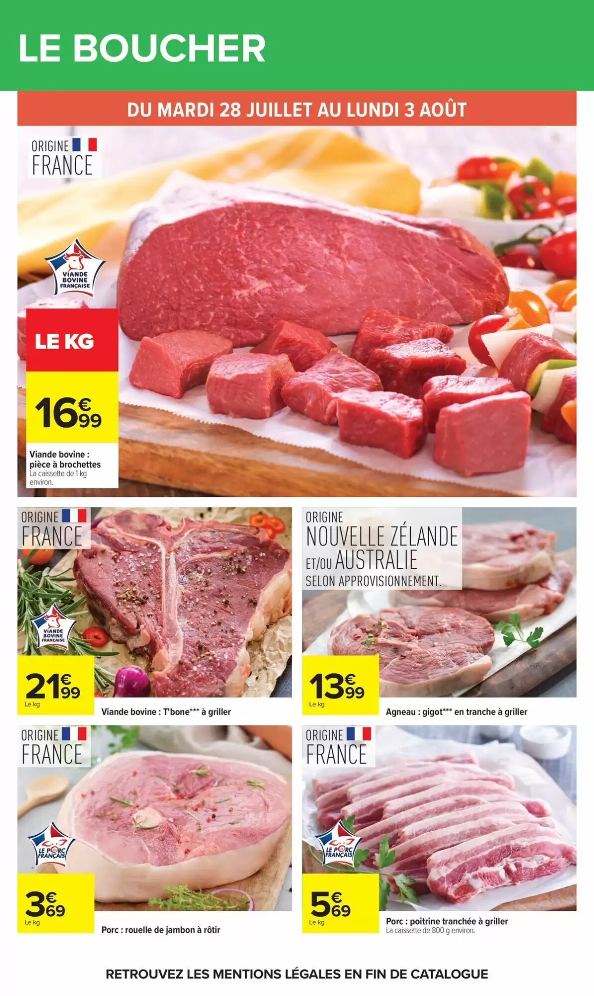 Prospectus promotionnel Carrefour valable à partir du 28/07/2026 - Page 30.