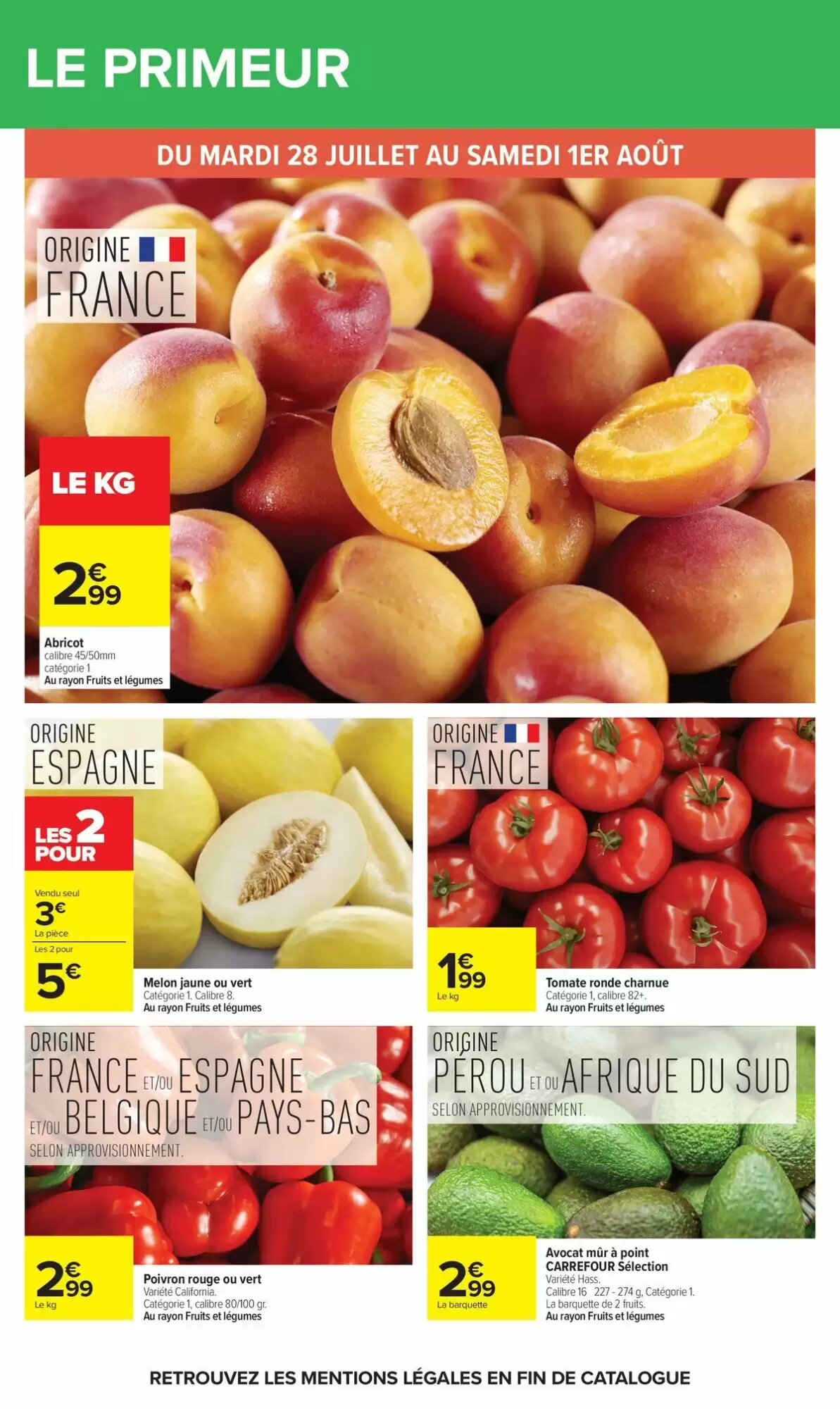 Prospectus promotionnel Carrefour valable à partir du 28/07/2026 - Page 36.