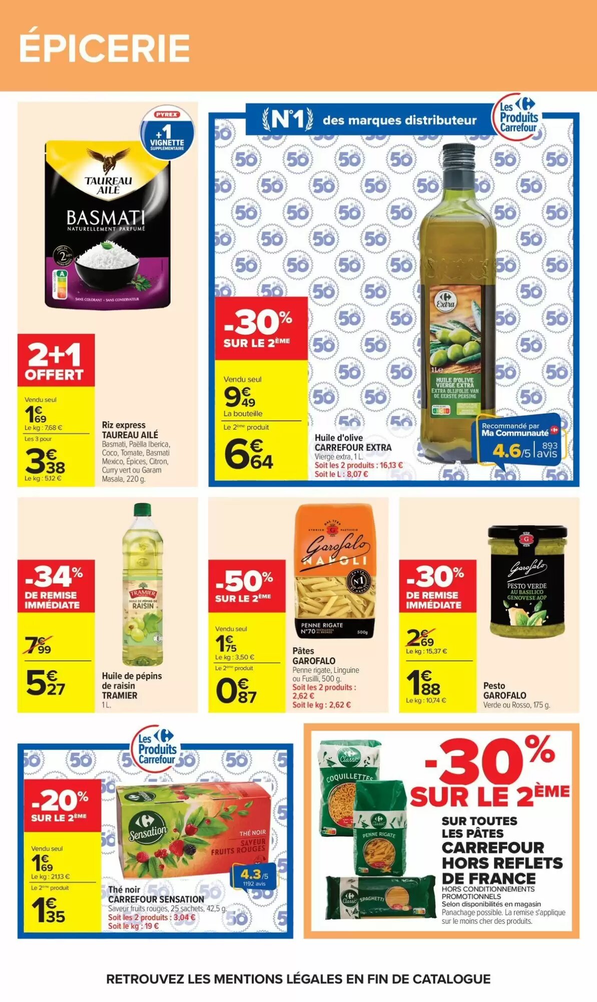 Prospectus promotionnel Carrefour valable à partir du 28/07/2026 - Page 43.