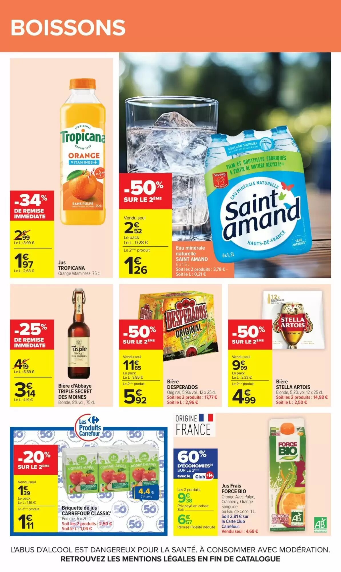 Prospectus promotionnel Carrefour valable à partir du 28/07/2026 - Page 47.