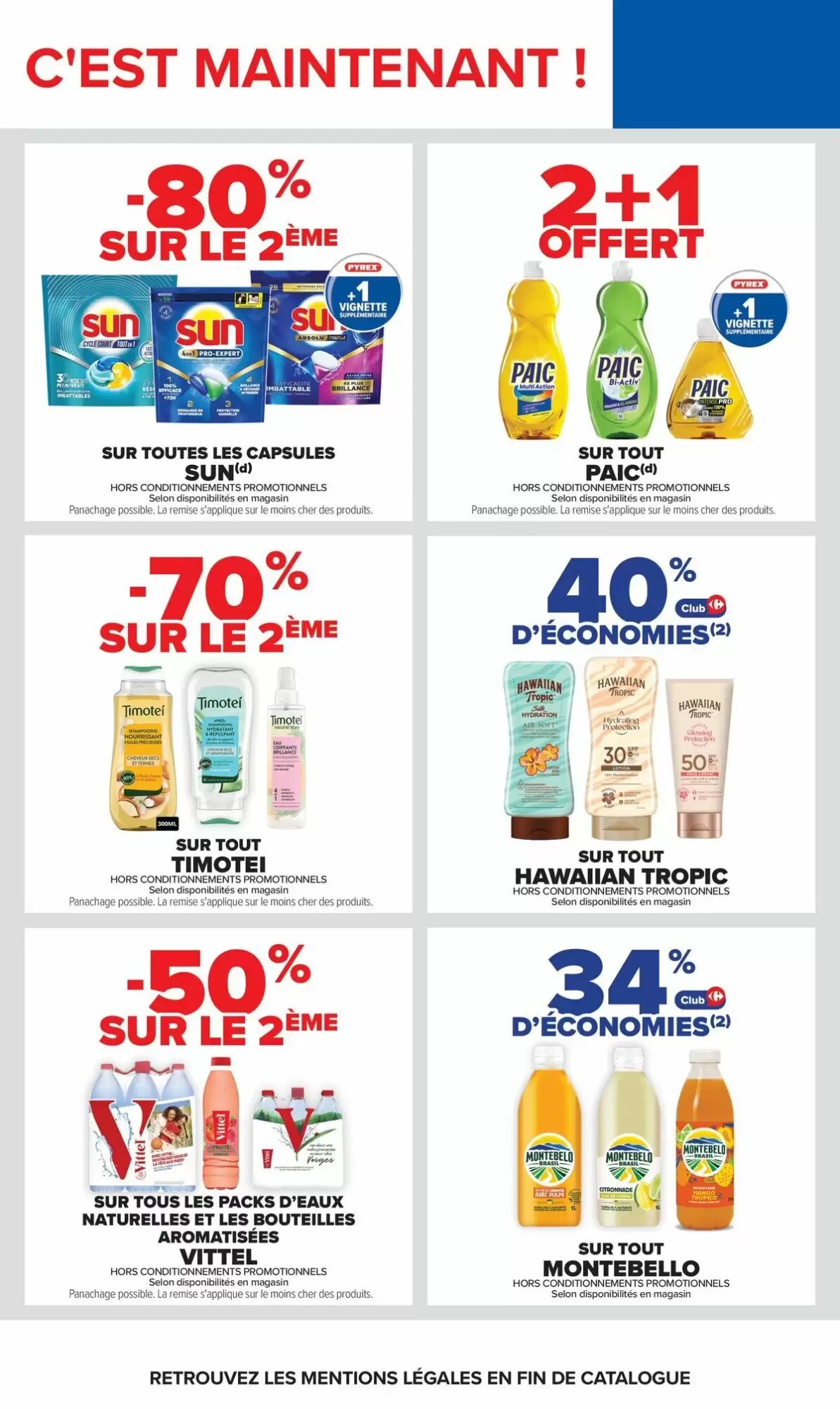 Prospectus promotionnel Carrefour valable à partir du 28/07/2026 - Page 50.