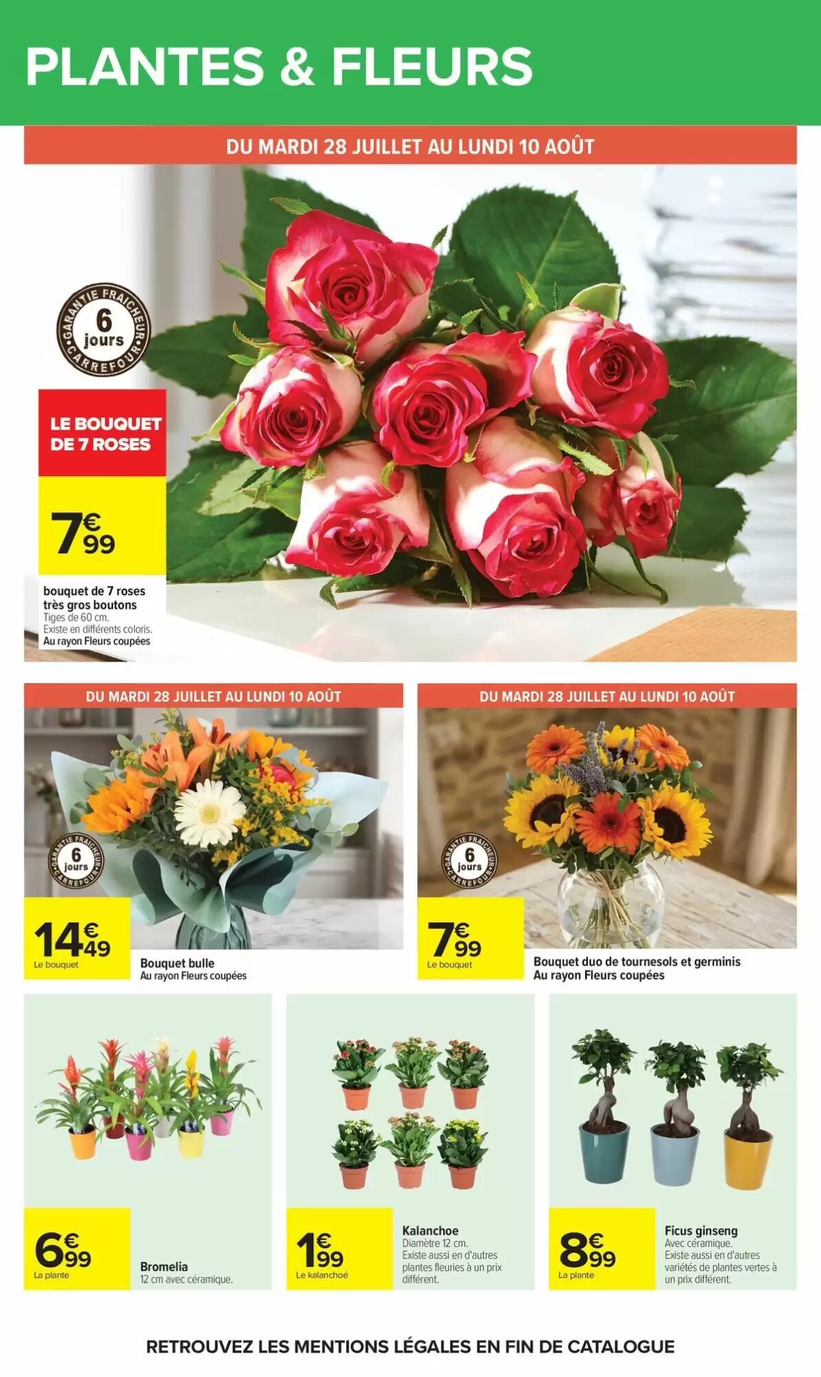 Prospectus promotionnel Carrefour valable à partir du 28/07/2026 - Page 58.