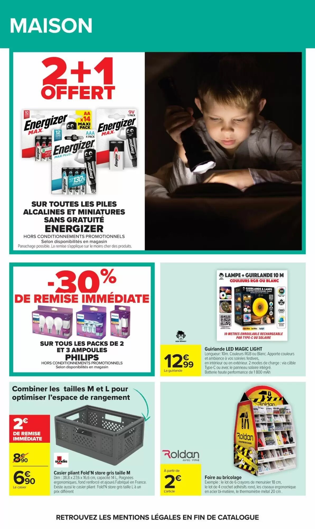 Prospectus promotionnel Carrefour valable à partir du 28/07/2026 - Page 60.