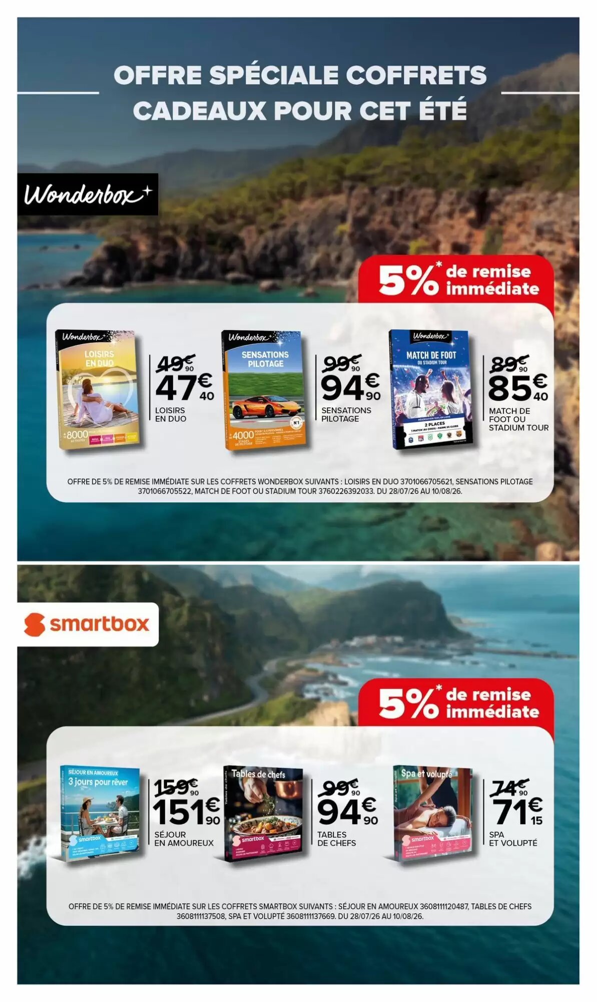 Prospectus promotionnel Carrefour valable à partir du 28/07/2026 - Page 72.