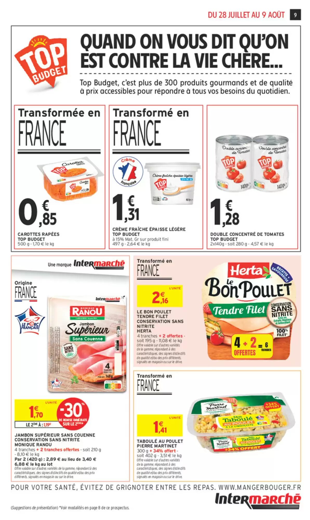 Prospectus promotionnel Intermarché valable à partir du 28/07/2026 - Page 8.