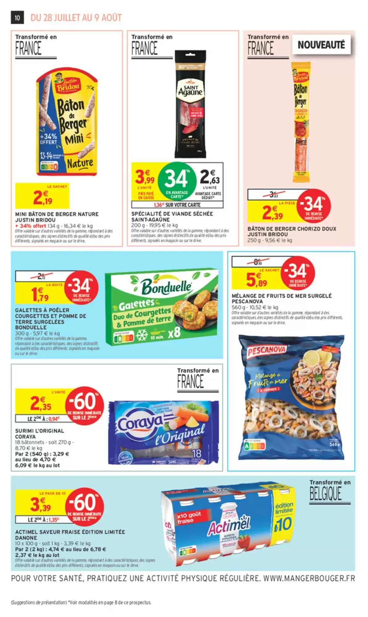 Prospectus promotionnel Intermarché valable à partir du 28/07/2026 - Page 9.