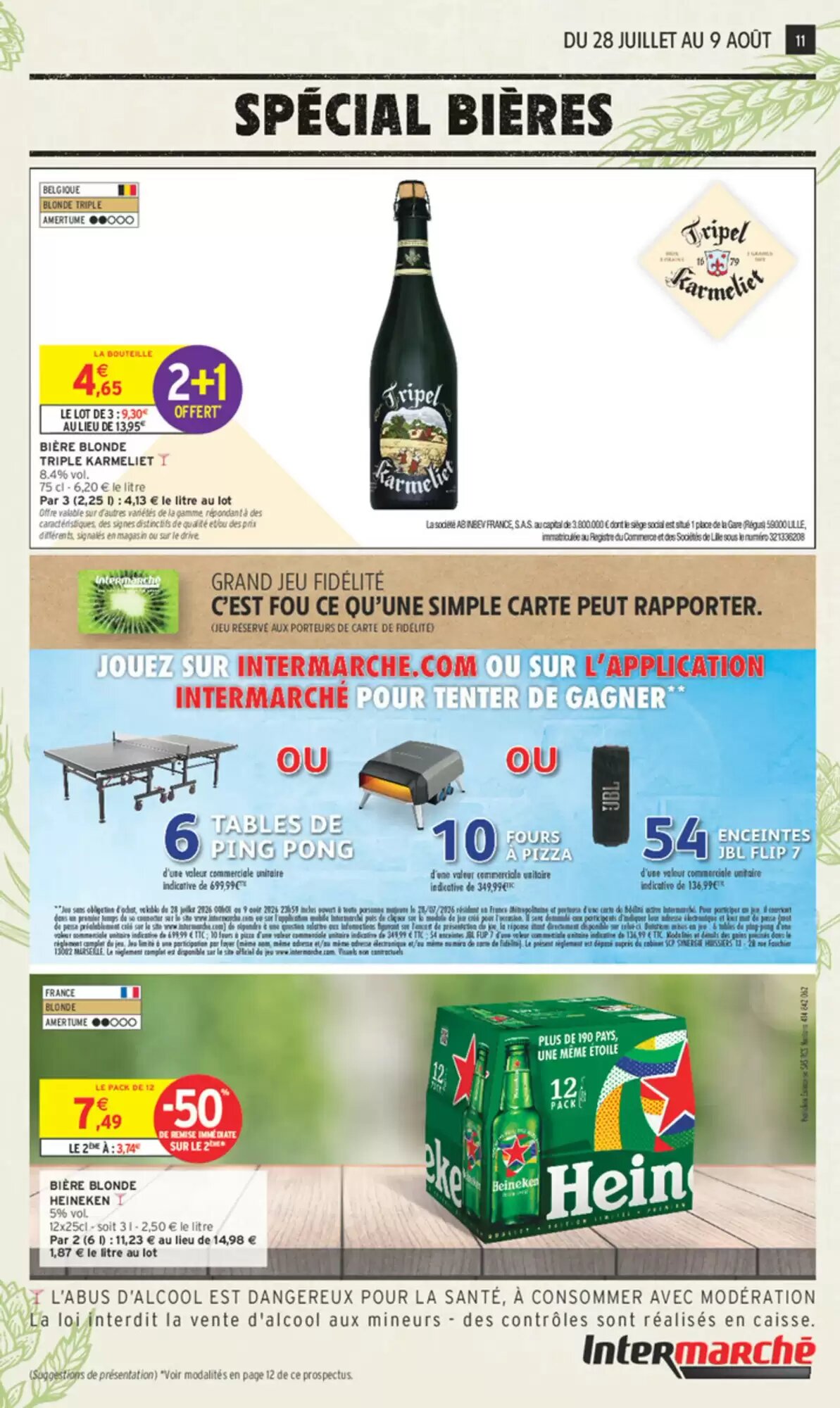 Prospectus promotionnel Intermarché valable à partir du 28/07/2026 - Page 11.