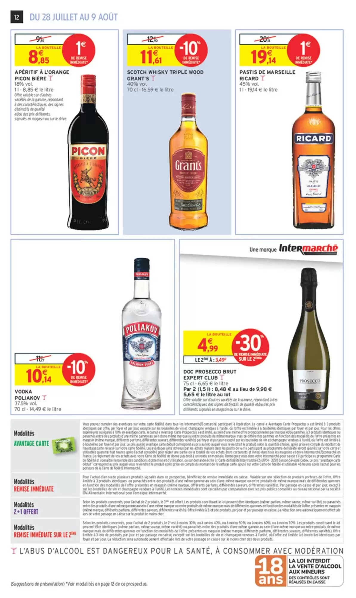 Prospectus promotionnel Intermarché valable à partir du 28/07/2026 - Page 12.