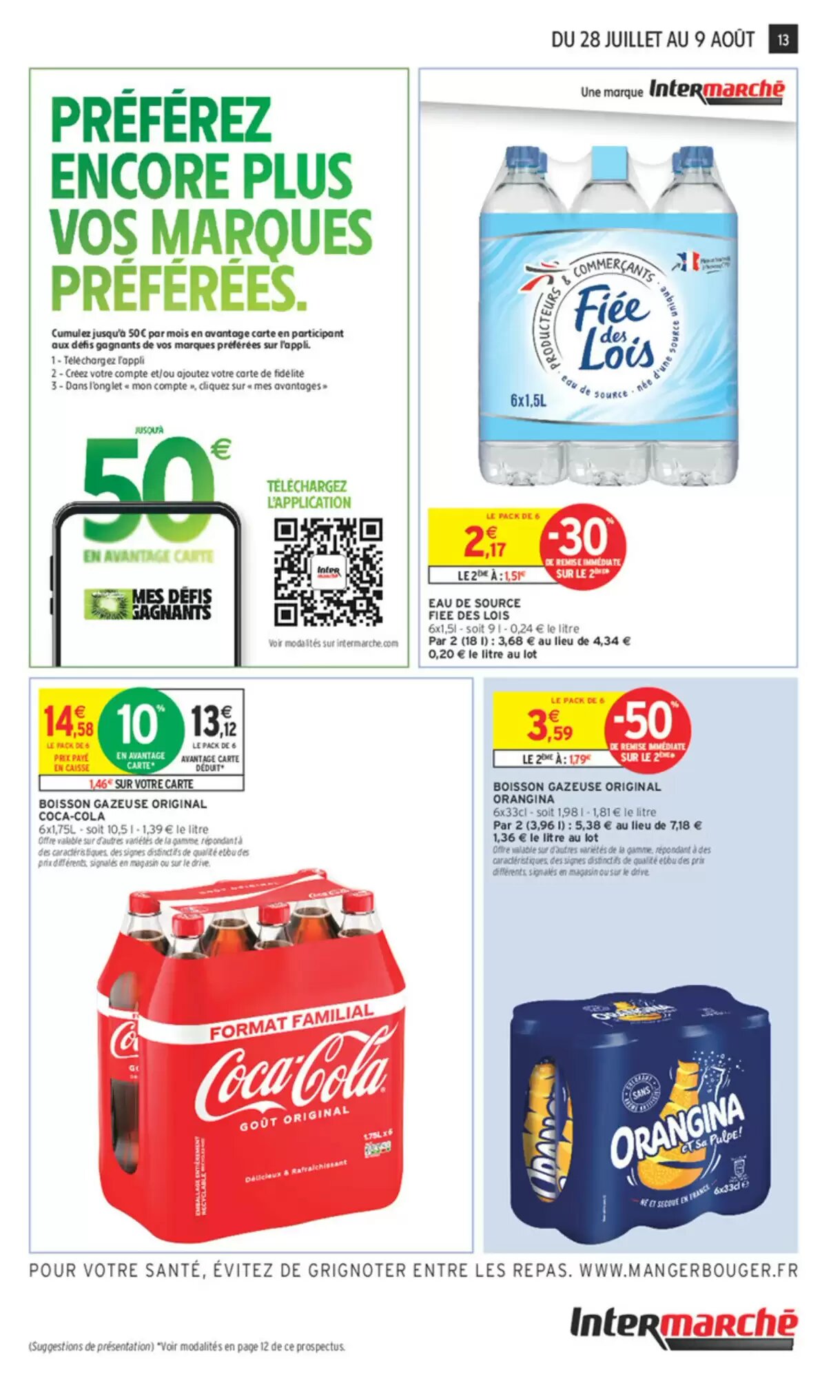 Prospectus promotionnel Intermarché valable à partir du 28/07/2026 - Page 13.