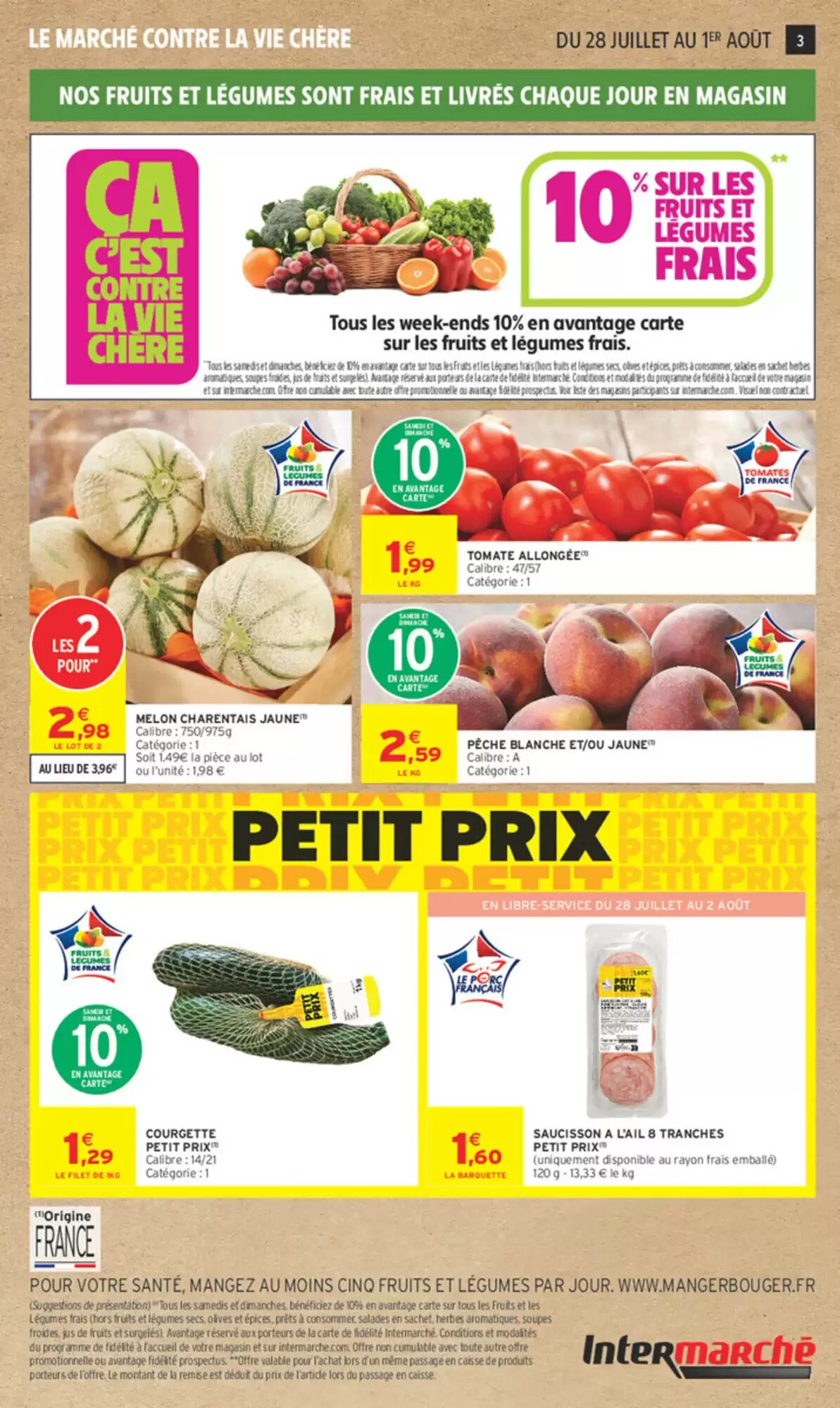Prospectus promotionnel Intermarché valable à partir du 28/07/2026 - Page 3.