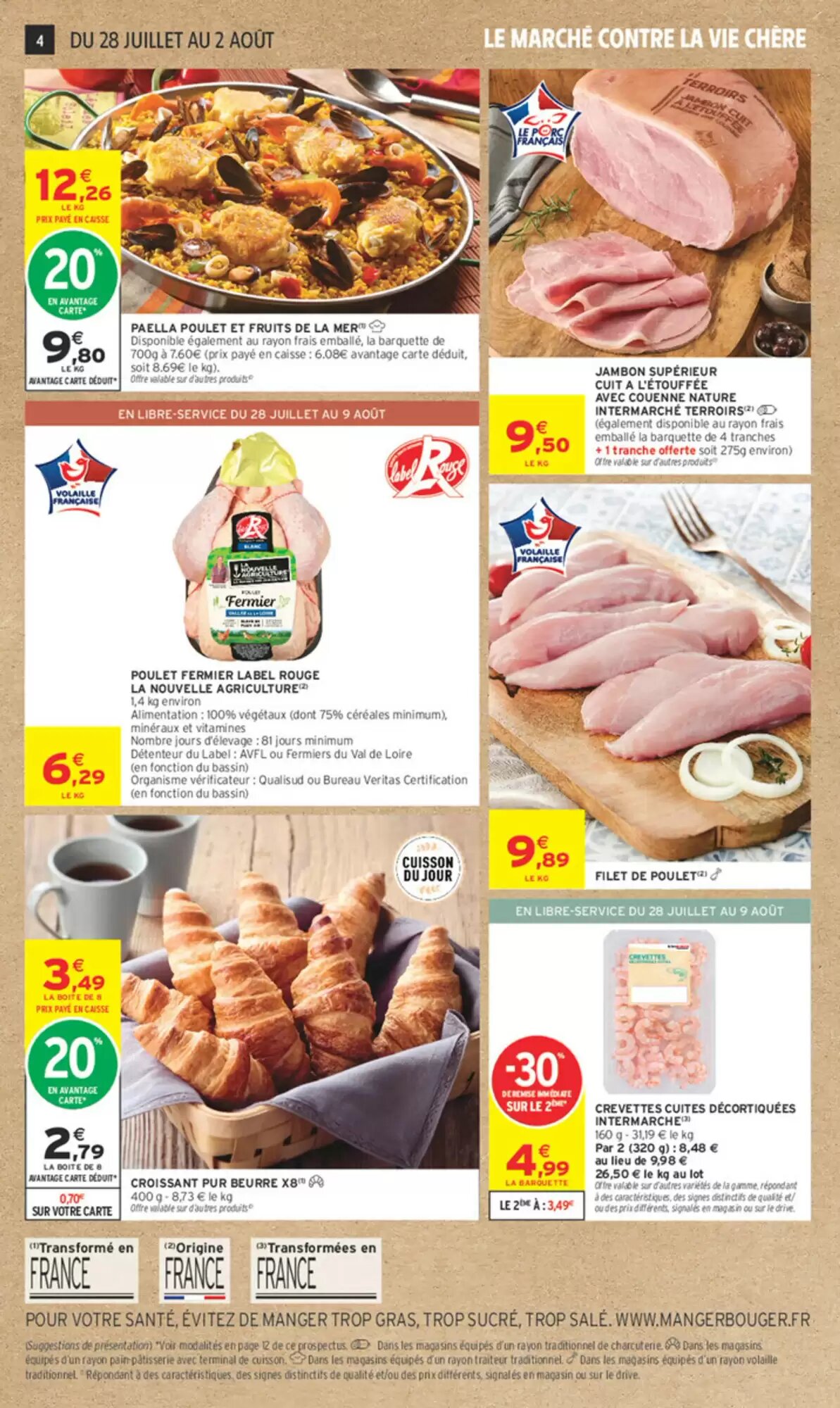 Prospectus promotionnel Intermarché valable à partir du 28/07/2026 - Page 4.