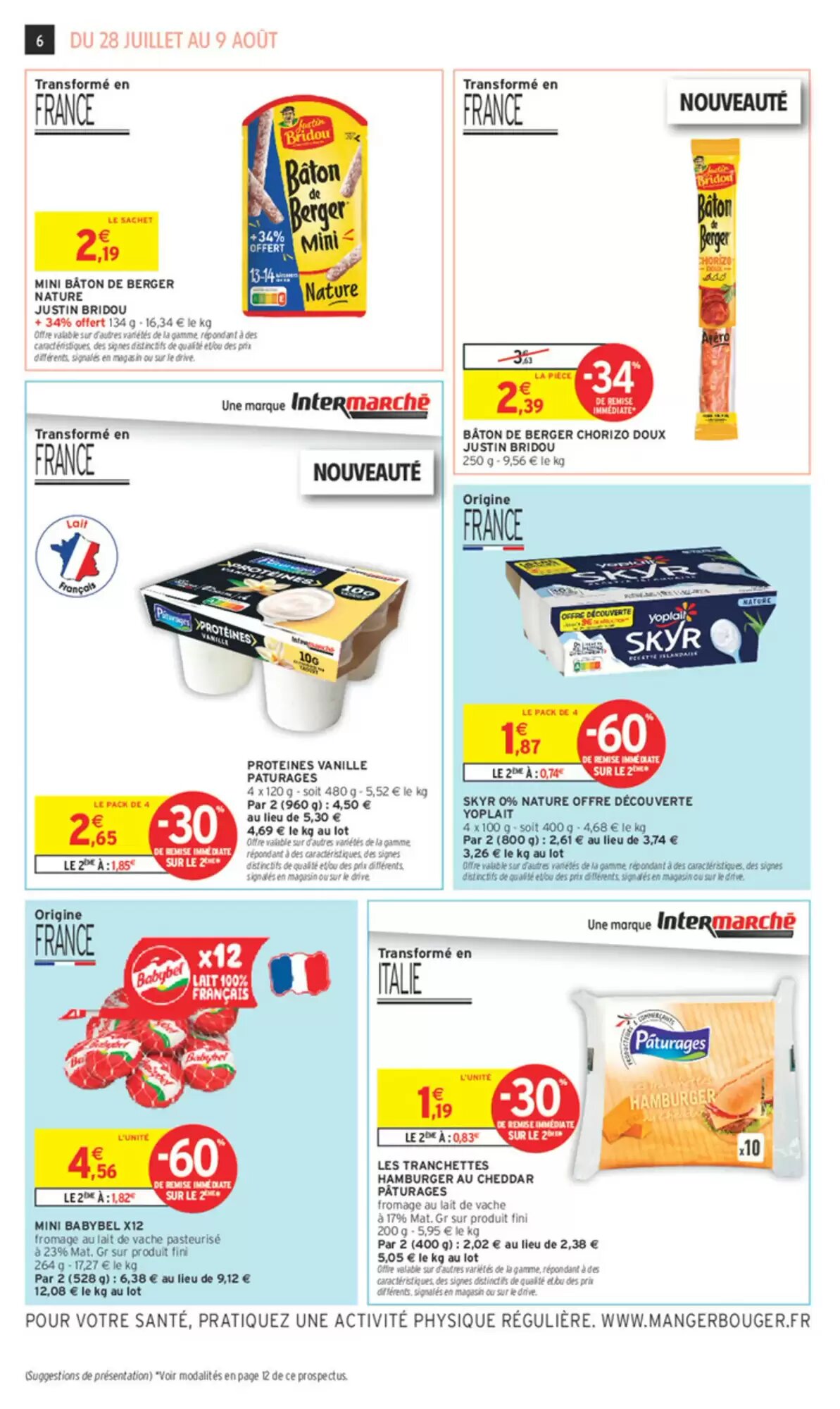 Prospectus promotionnel Intermarché valable à partir du 28/07/2026 - Page 6.