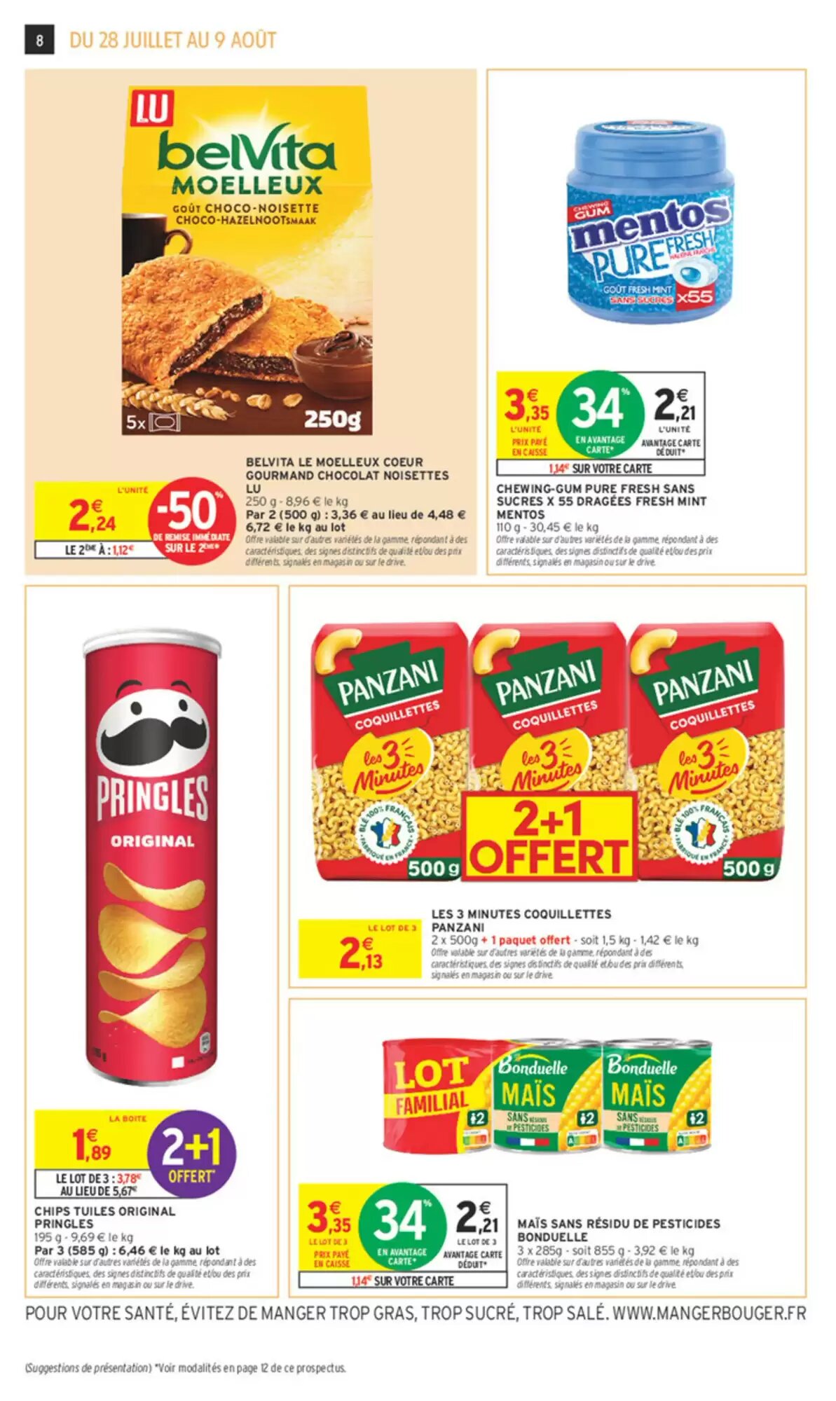 Prospectus promotionnel Intermarché valable à partir du 28/07/2026 - Page 8.