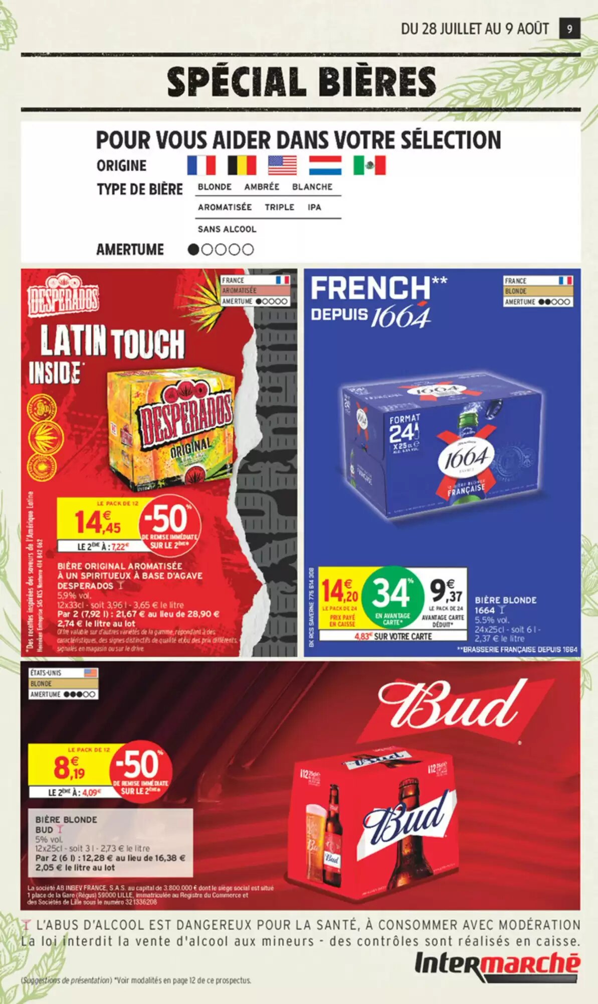 Prospectus promotionnel Intermarché valable à partir du 28/07/2026 - Page 9.