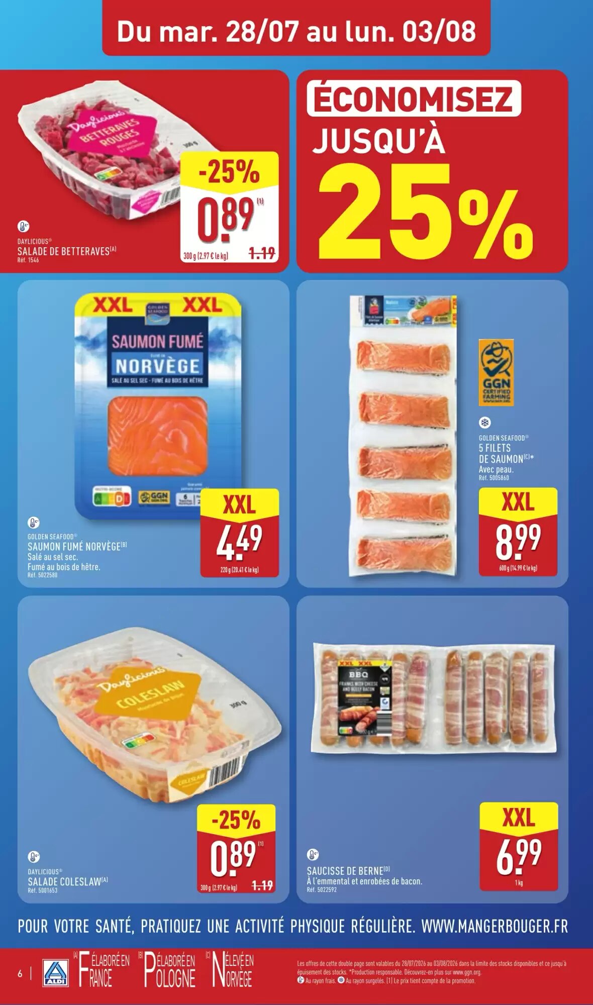 Prospectus promotionnel ALDI valable à partir du 28/07/2026 - Page 10.