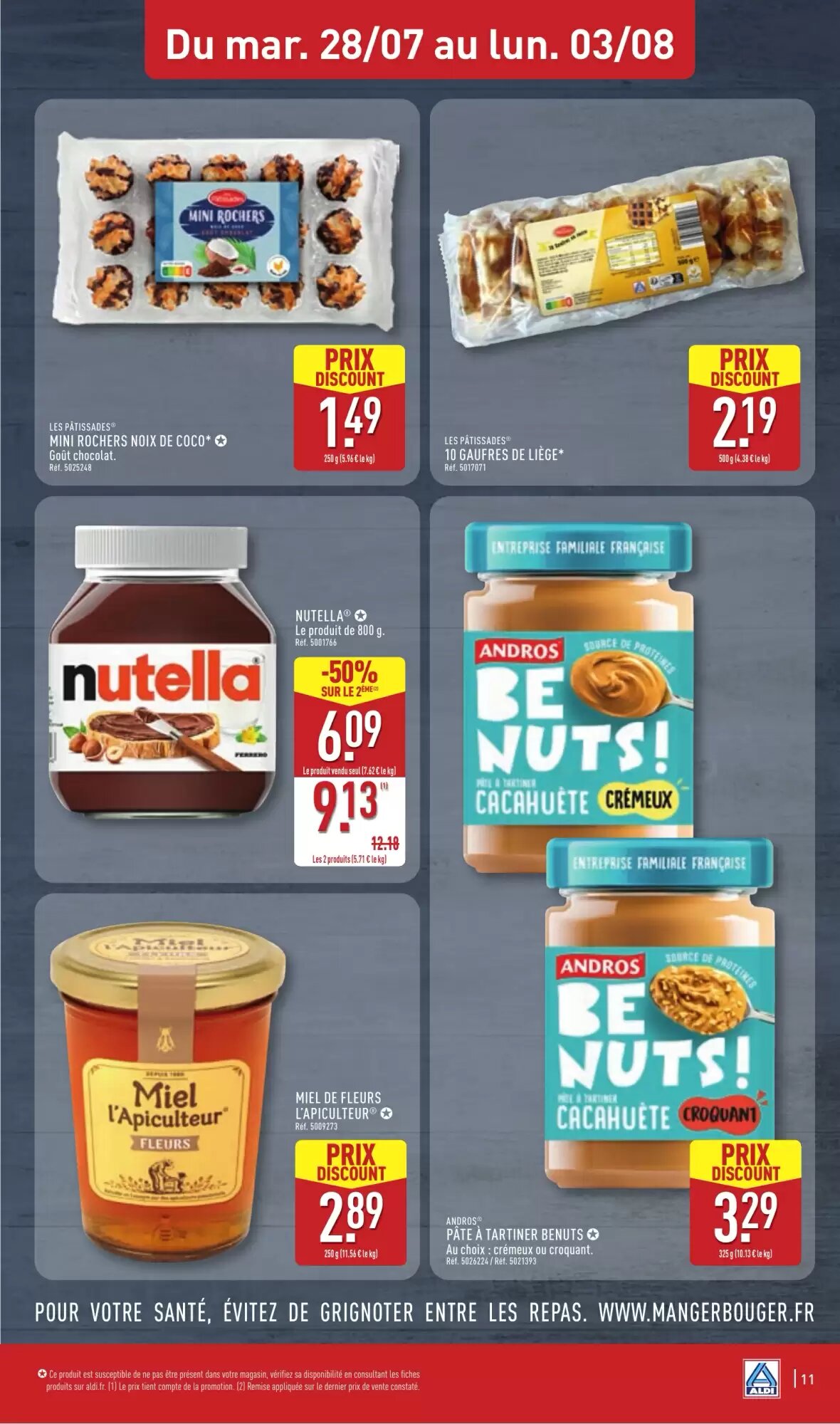 Prospectus promotionnel ALDI valable à partir du 28/07/2026 - Page 15.