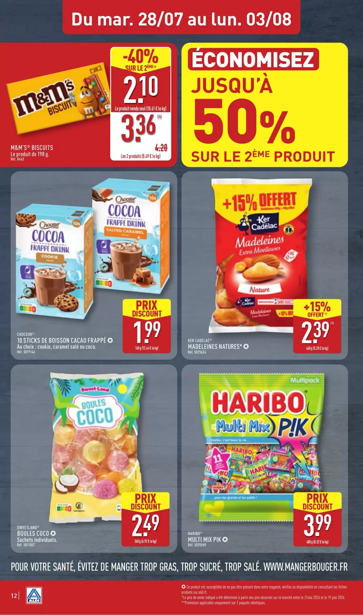 Prospectus promotionnel ALDI valable à partir du 28/07/2026 - Page 16.
