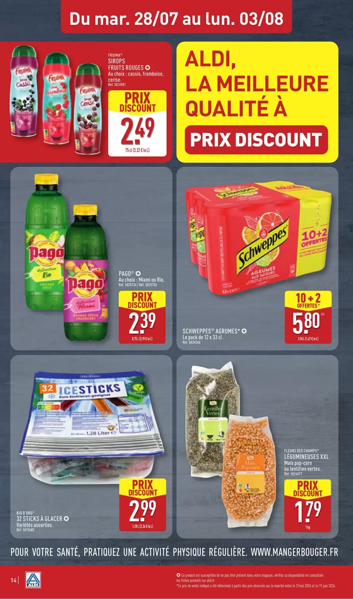 Prospectus promotionnel ALDI valable à partir du 28/07/2026 - Page 18.