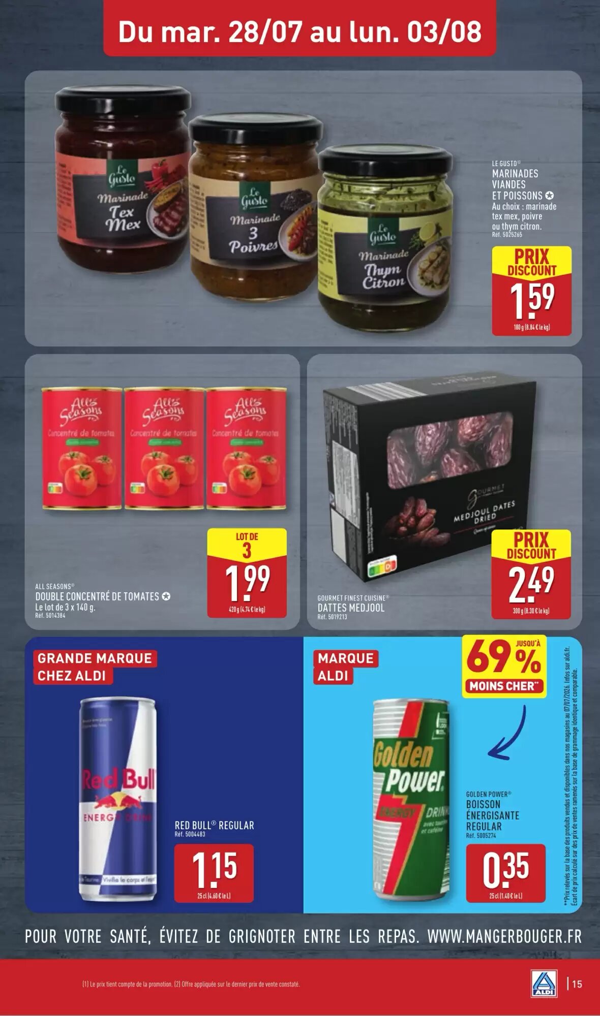 Prospectus promotionnel ALDI valable à partir du 28/07/2026 - Page 19.