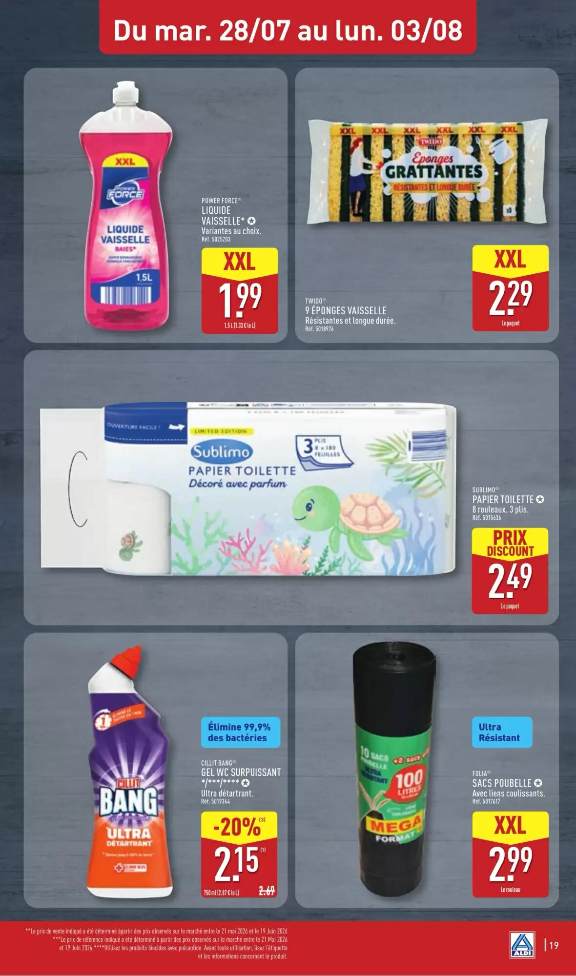 Prospectus promotionnel ALDI valable à partir du 28/07/2026 - Page 23.