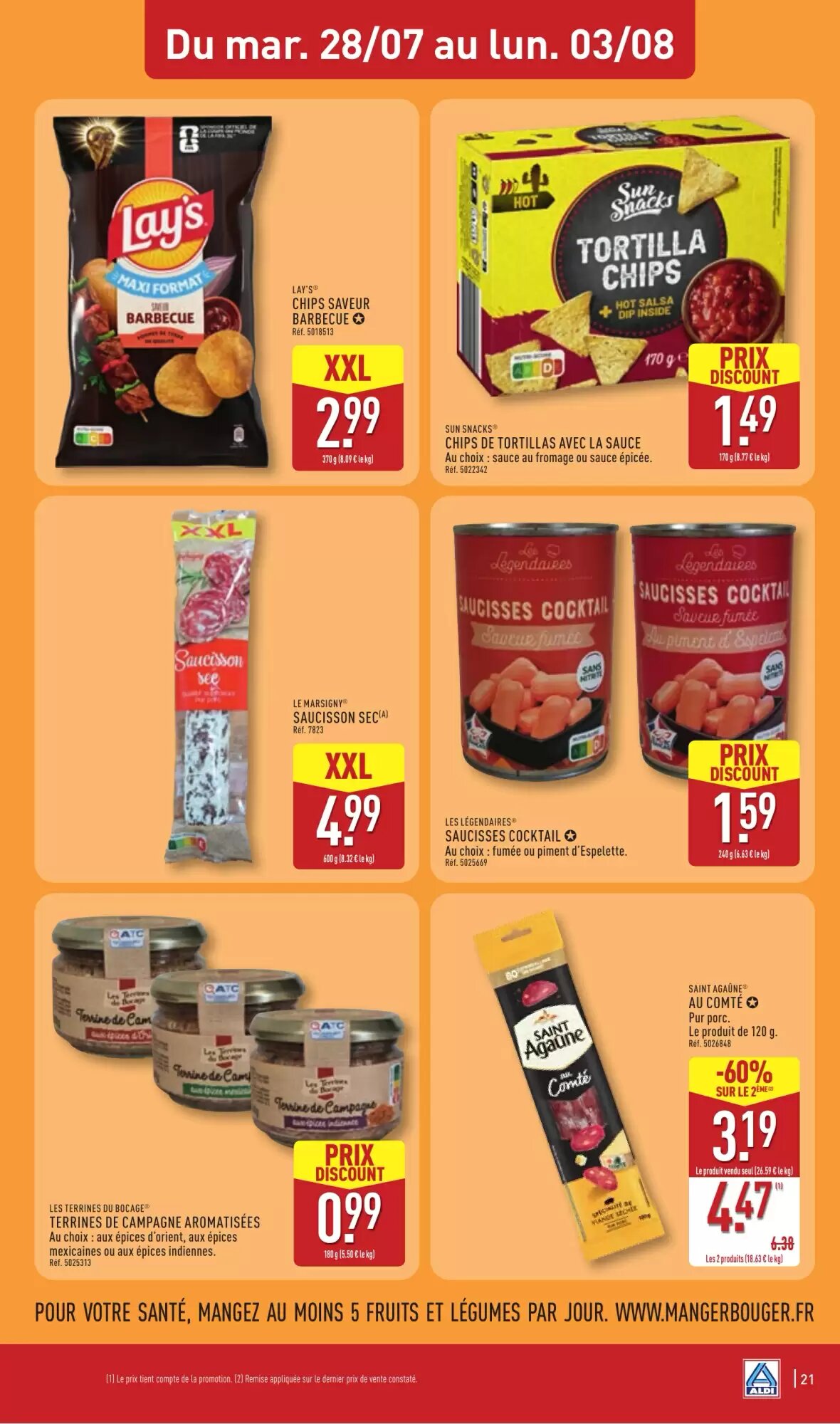Prospectus promotionnel ALDI valable à partir du 28/07/2026 - Page 25.