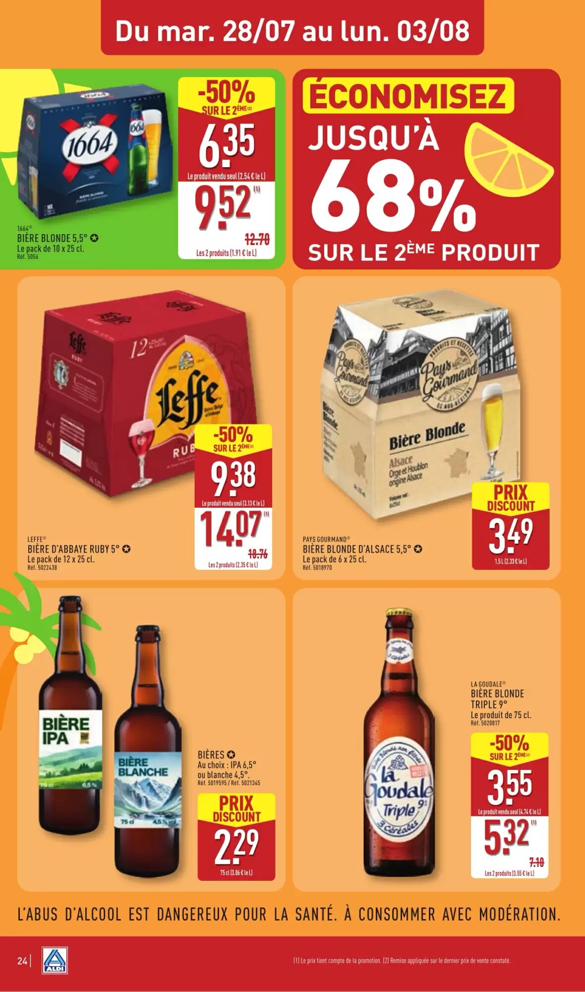 Prospectus promotionnel ALDI valable à partir du 28/07/2026 - Page 28.