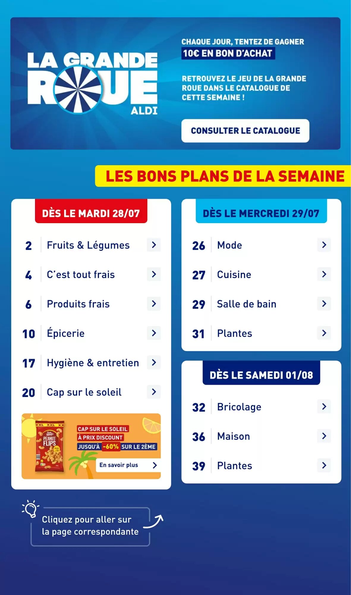 Prospectus promotionnel ALDI valable à partir du 28/07/2026 - Page 3.