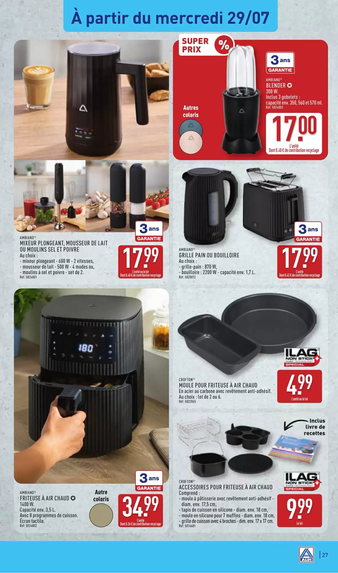 Prospectus promotionnel ALDI valable à partir du 28/07/2026 - Page 31.