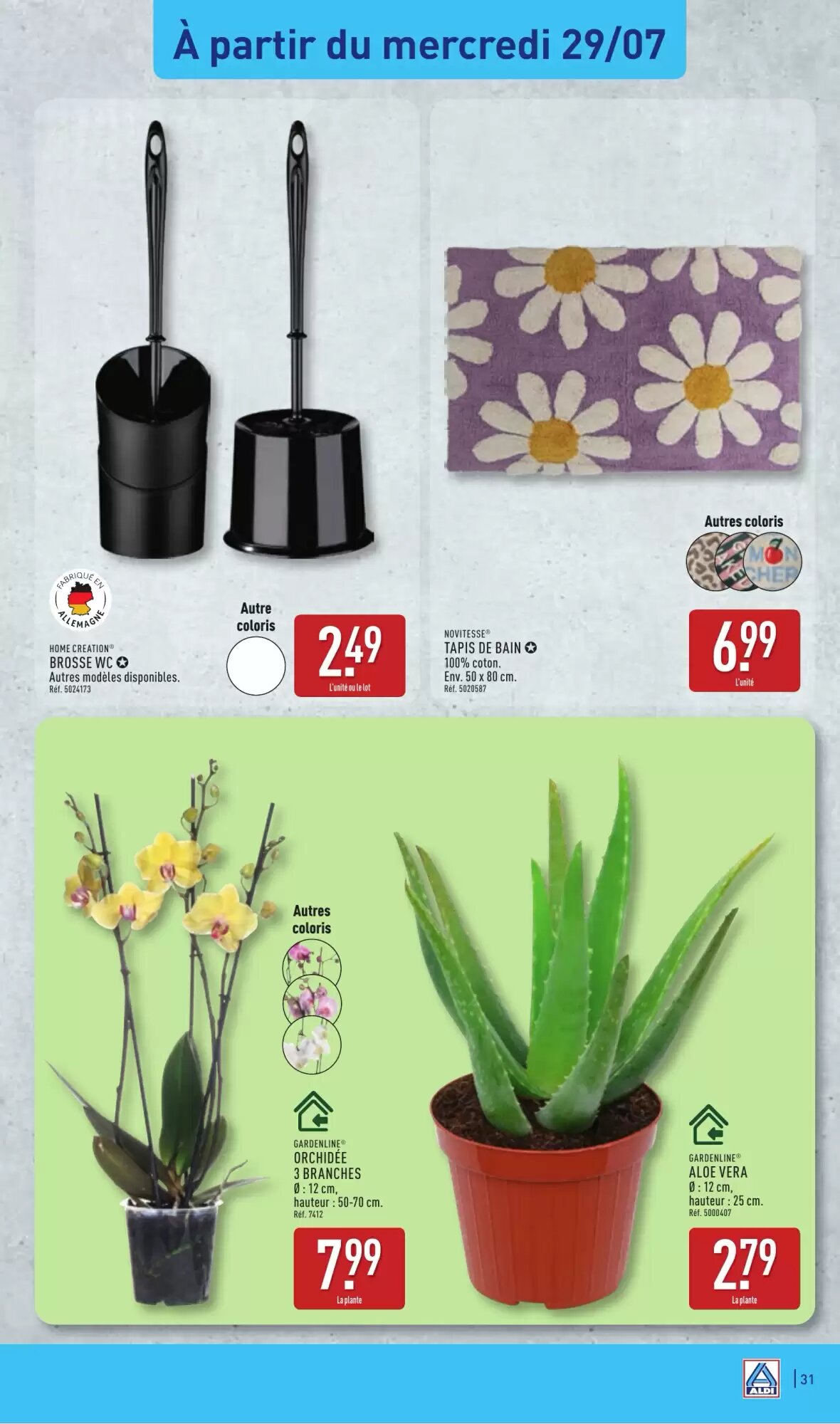Prospectus promotionnel ALDI valable à partir du 28/07/2026 - Page 35.