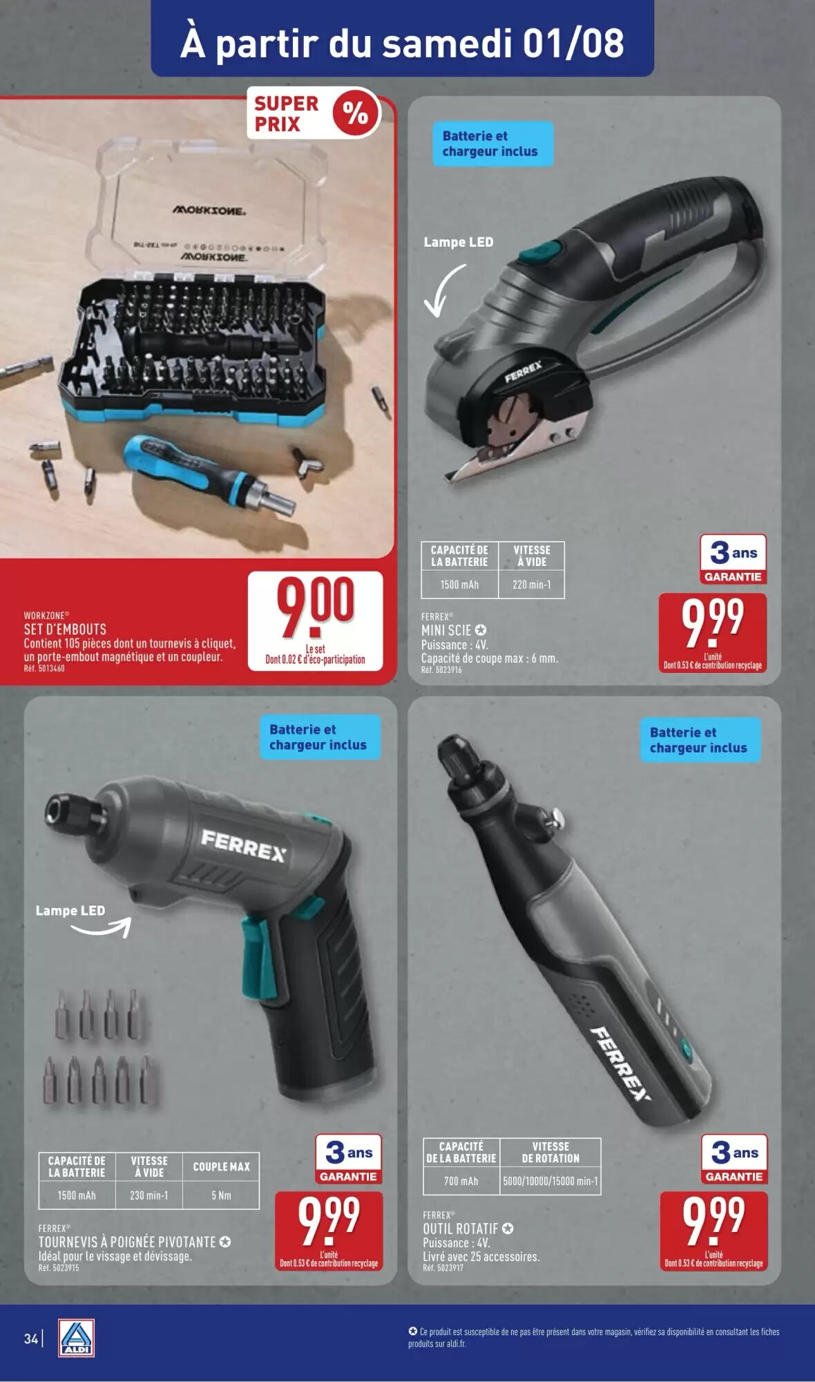 Prospectus promotionnel ALDI valable à partir du 28/07/2026 - Page 38.