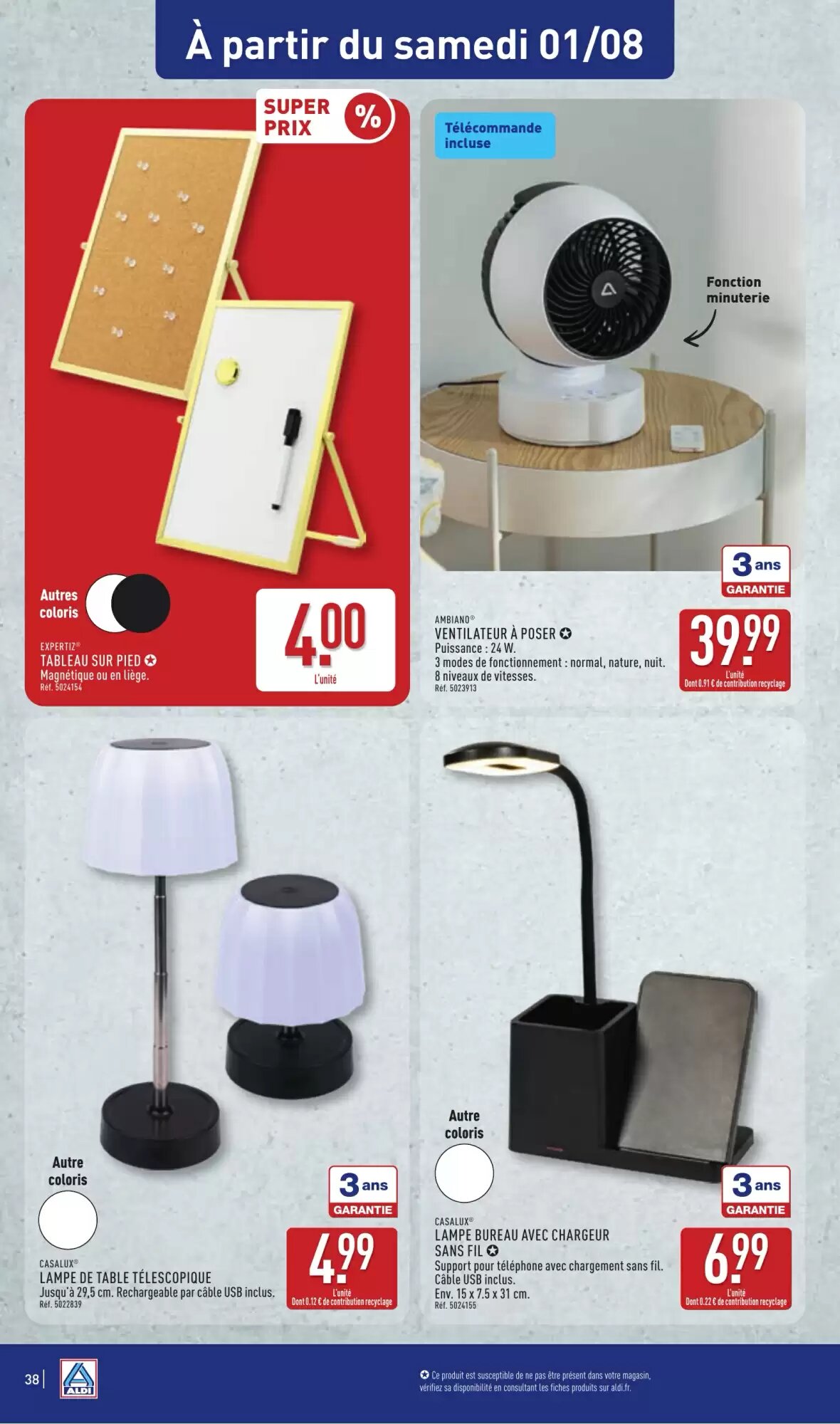 Prospectus promotionnel ALDI valable à partir du 28/07/2026 - Page 42.