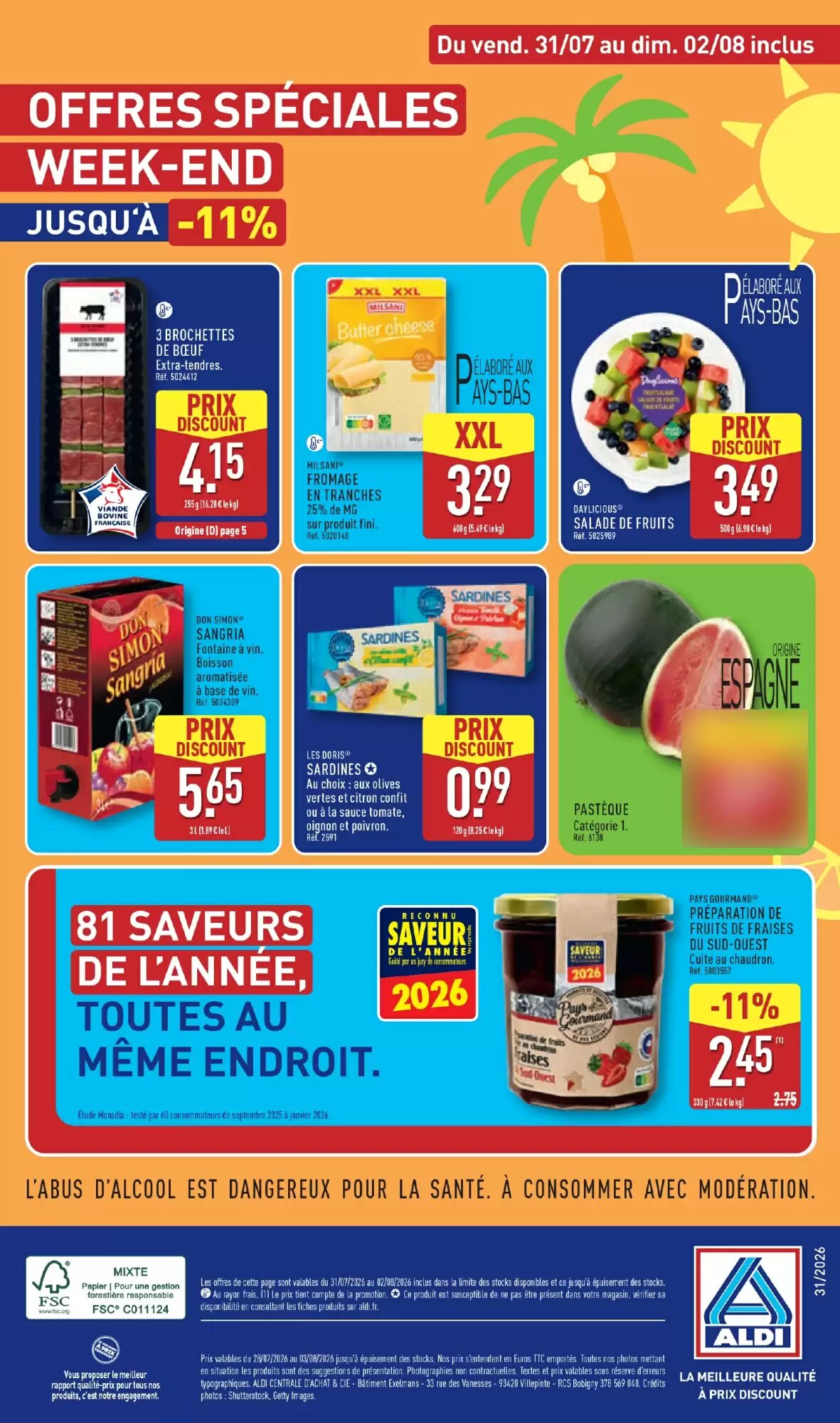 Prospectus promotionnel ALDI valable à partir du 28/07/2026 - Page 44.