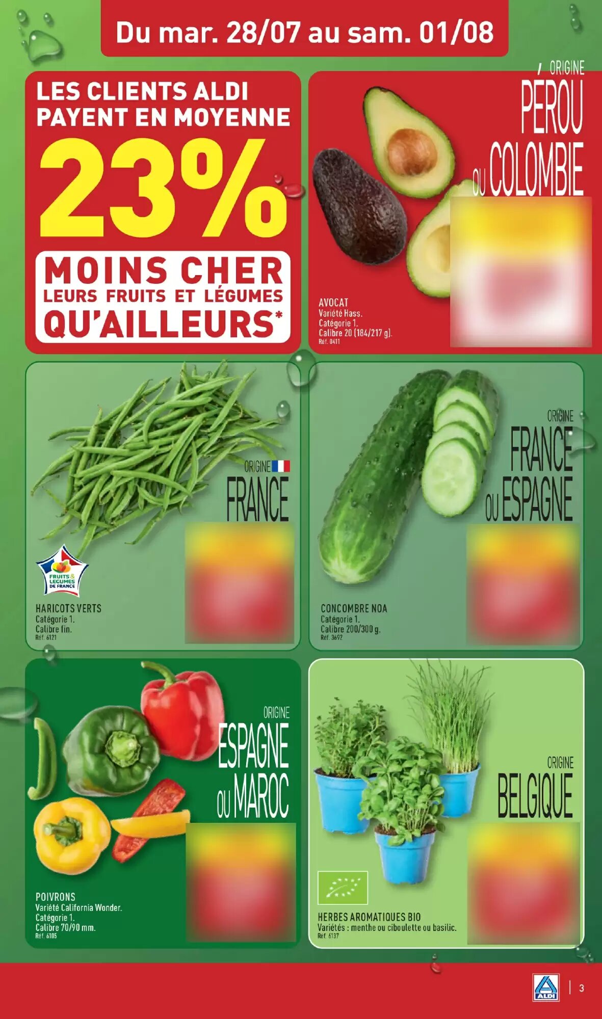 Prospectus promotionnel ALDI valable à partir du 28/07/2026 - Page 7.
