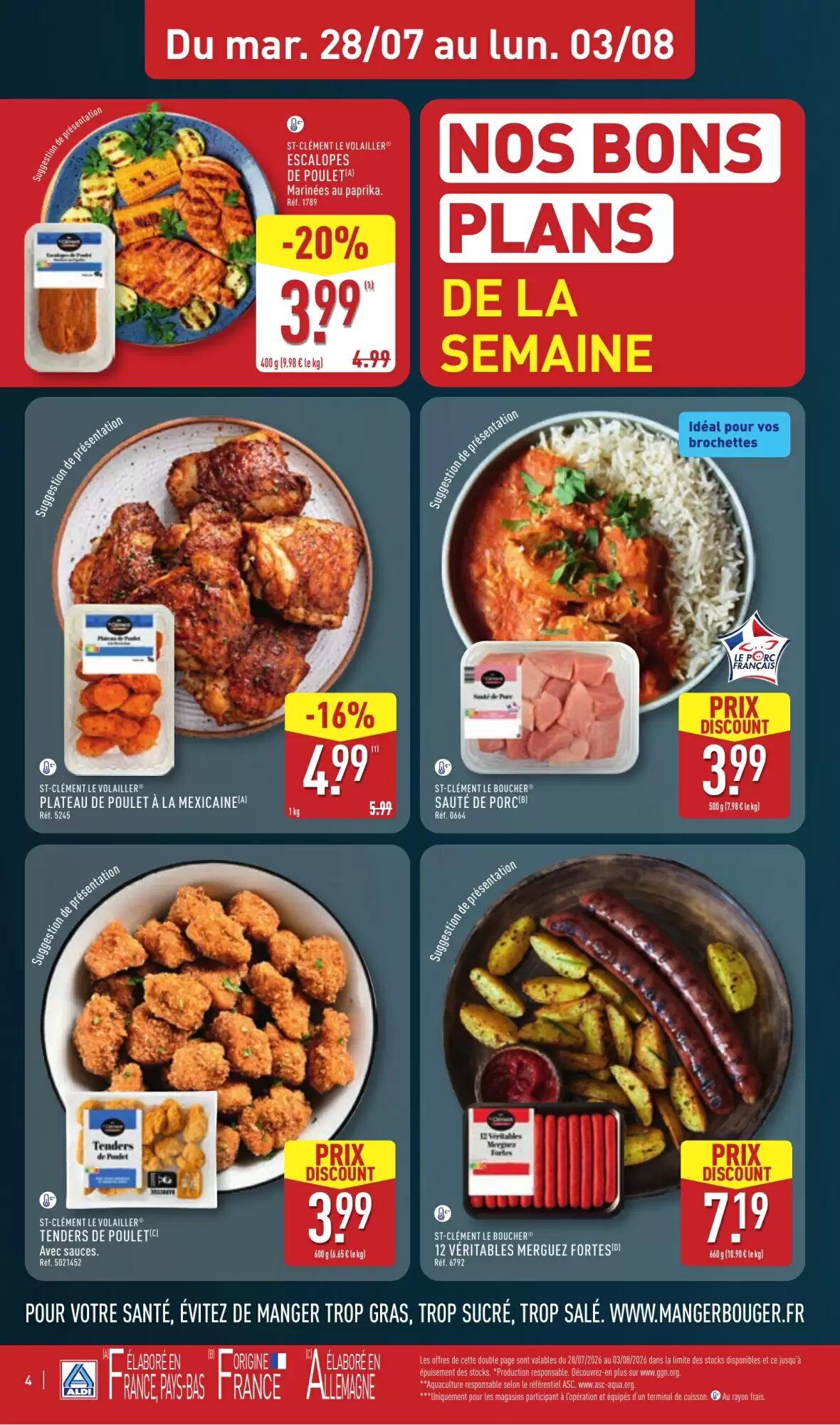 Prospectus promotionnel ALDI valable à partir du 28/07/2026 - Page 8.