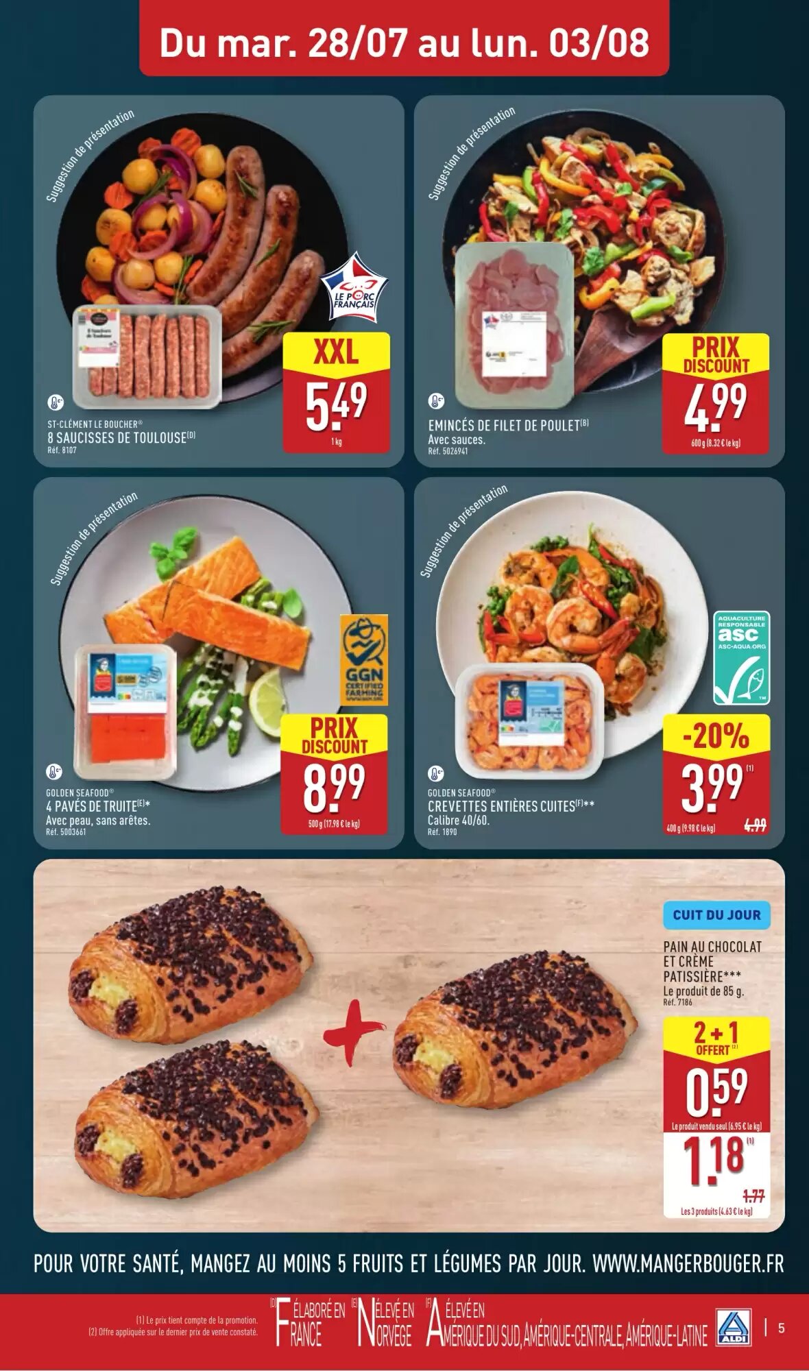 Prospectus promotionnel ALDI valable à partir du 28/07/2026 - Page 9.