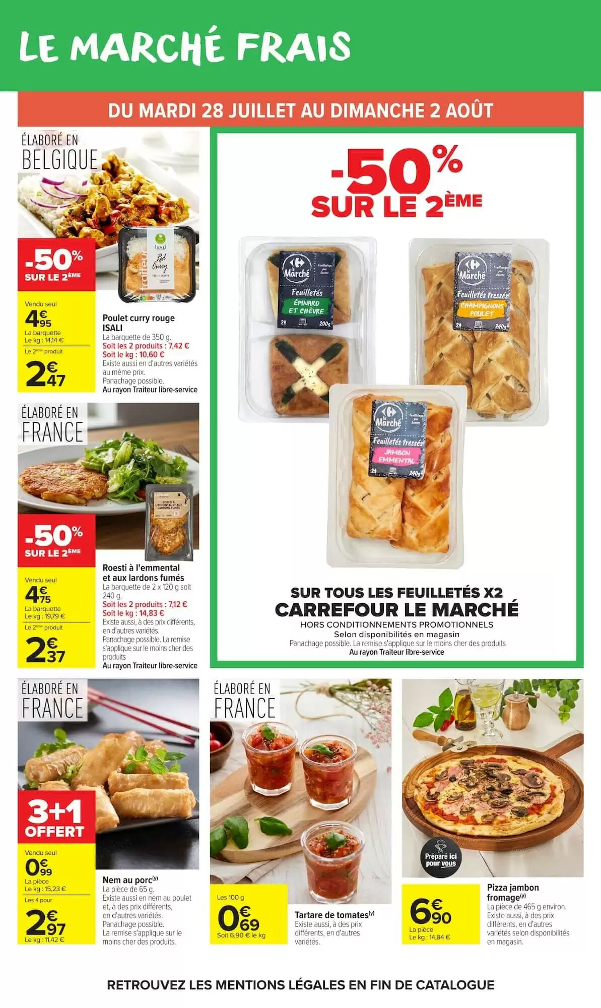 Prospectus promotionnel Carrefour Market valable à partir du 28/07/2026 - Page 15.