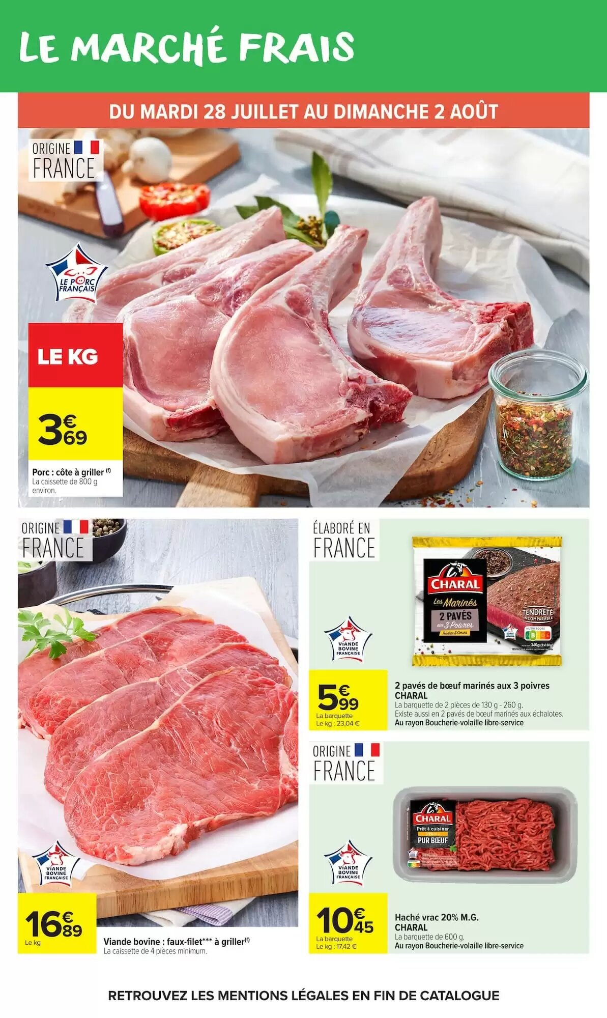 Prospectus promotionnel Carrefour Market valable à partir du 28/07/2026 - Page 18.