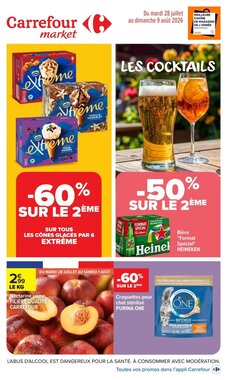 Prospectus promotionnel Carrefour Market valable à partir du 28/07/2026