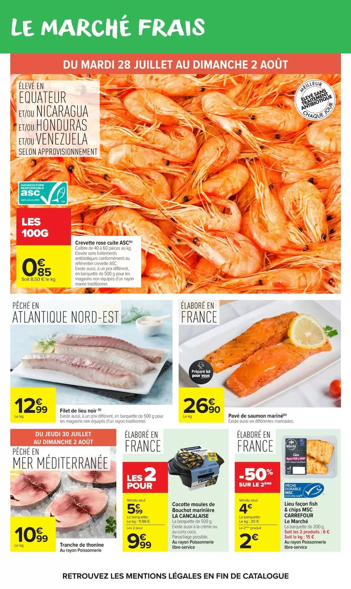 Prospectus promotionnel Carrefour Market valable à partir du 28/07/2026 - Page 20.